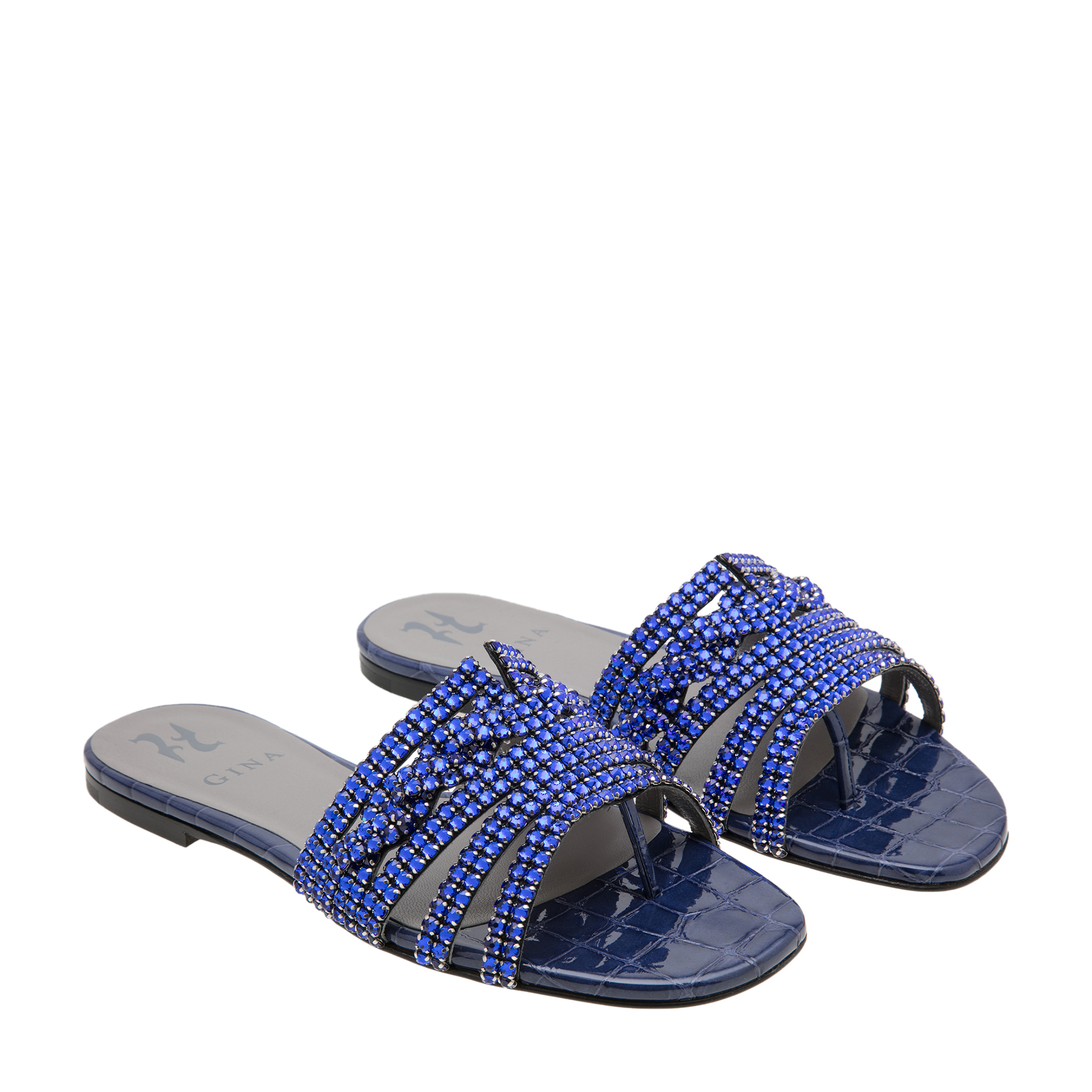 

Loren flat sandals, Blue