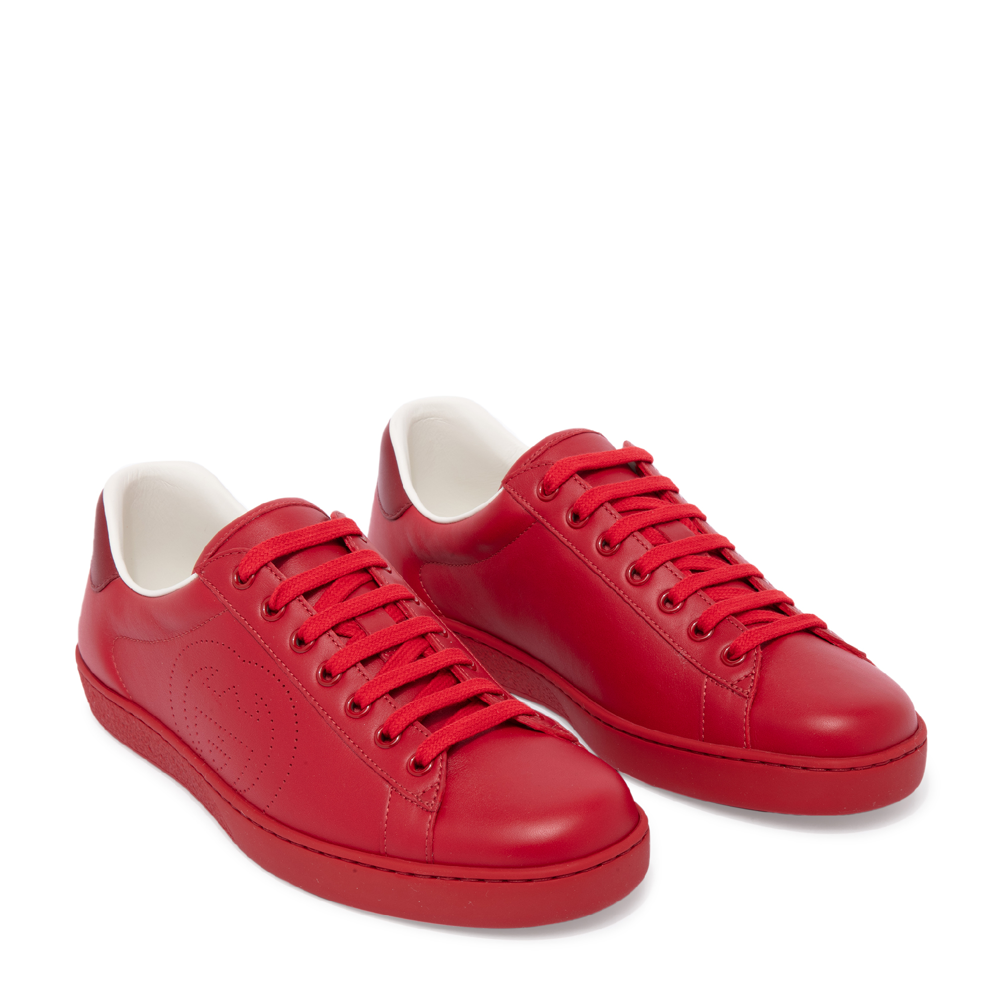 

Ace leather sneakers, Red