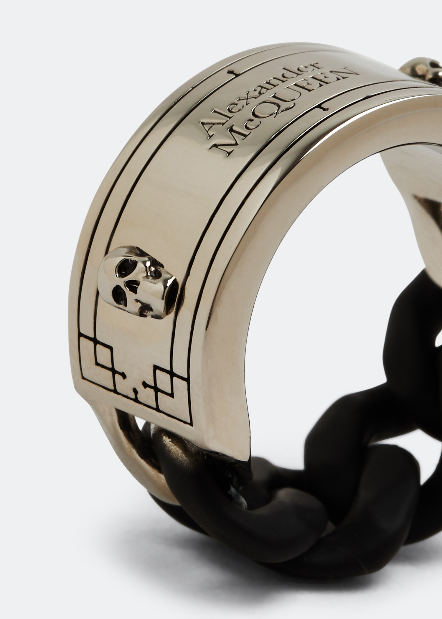 

Identity chain ring, Silver