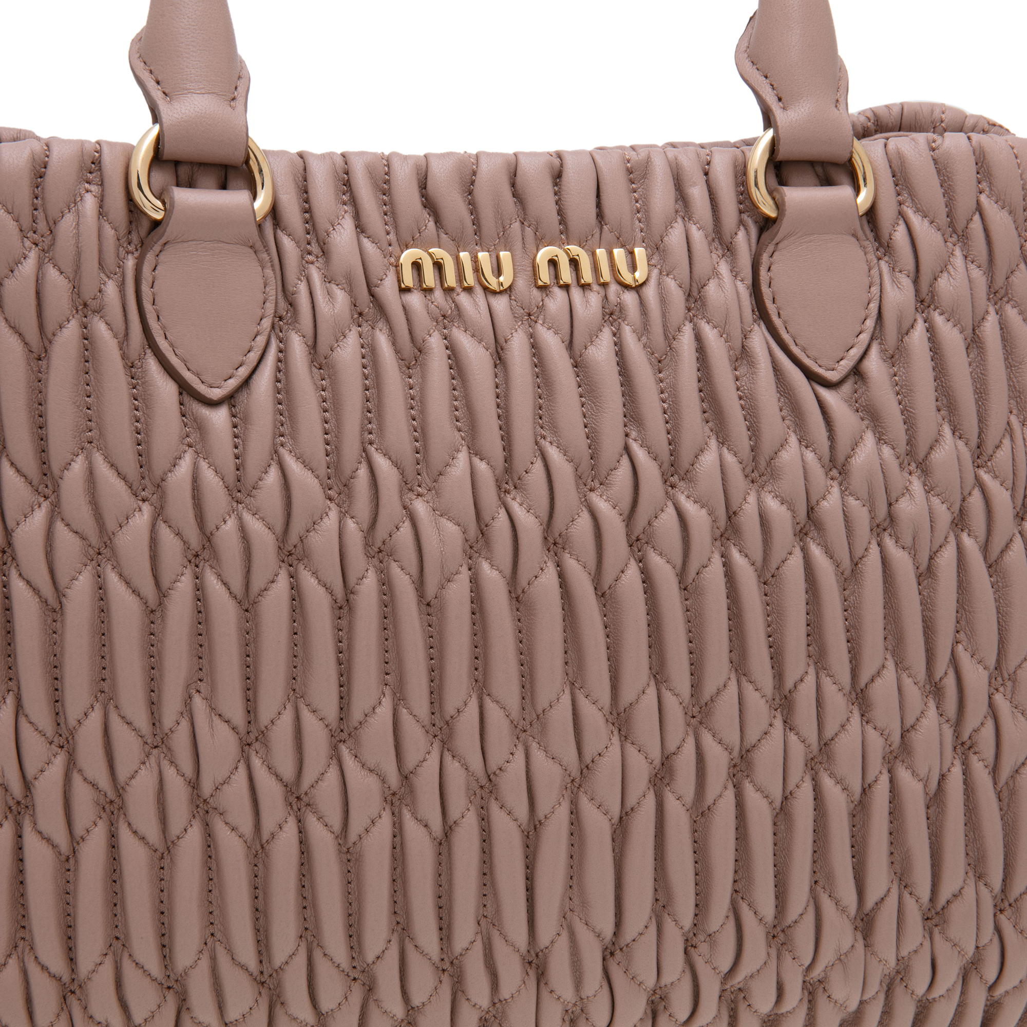 

Cloquet nappa leather bag, Beige