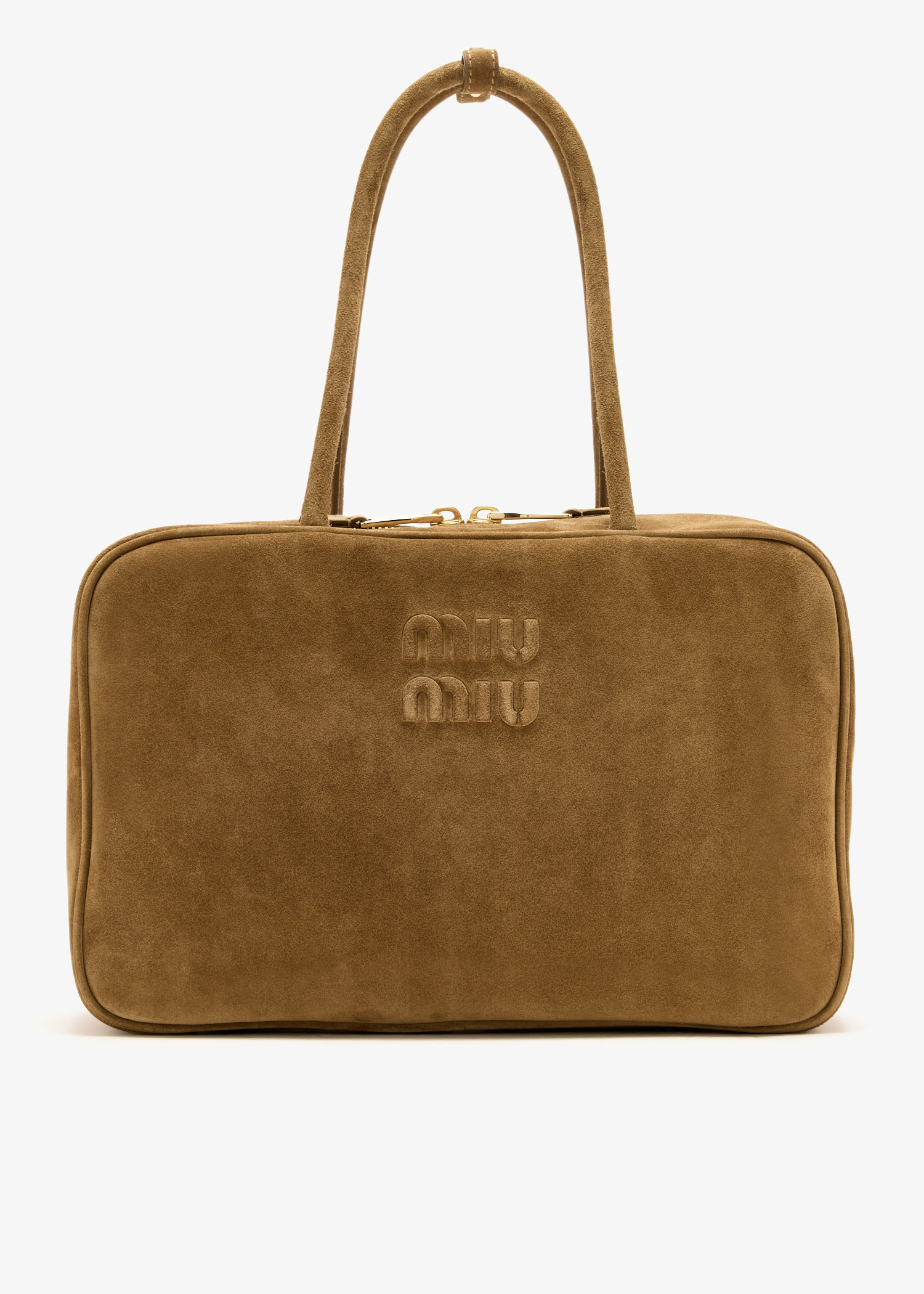 

Beau suede bag, Brown