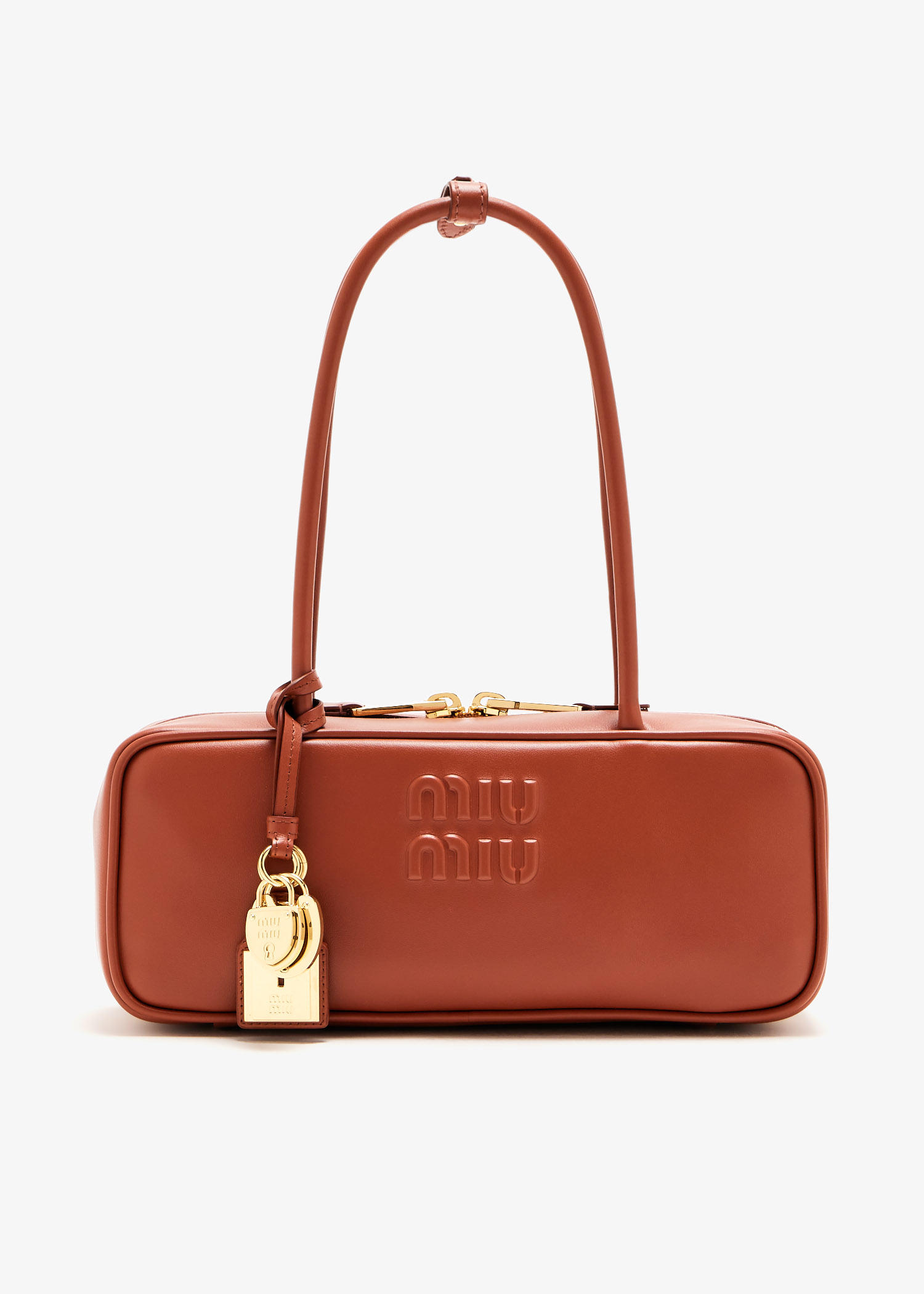 

Beau leather bag, Brown