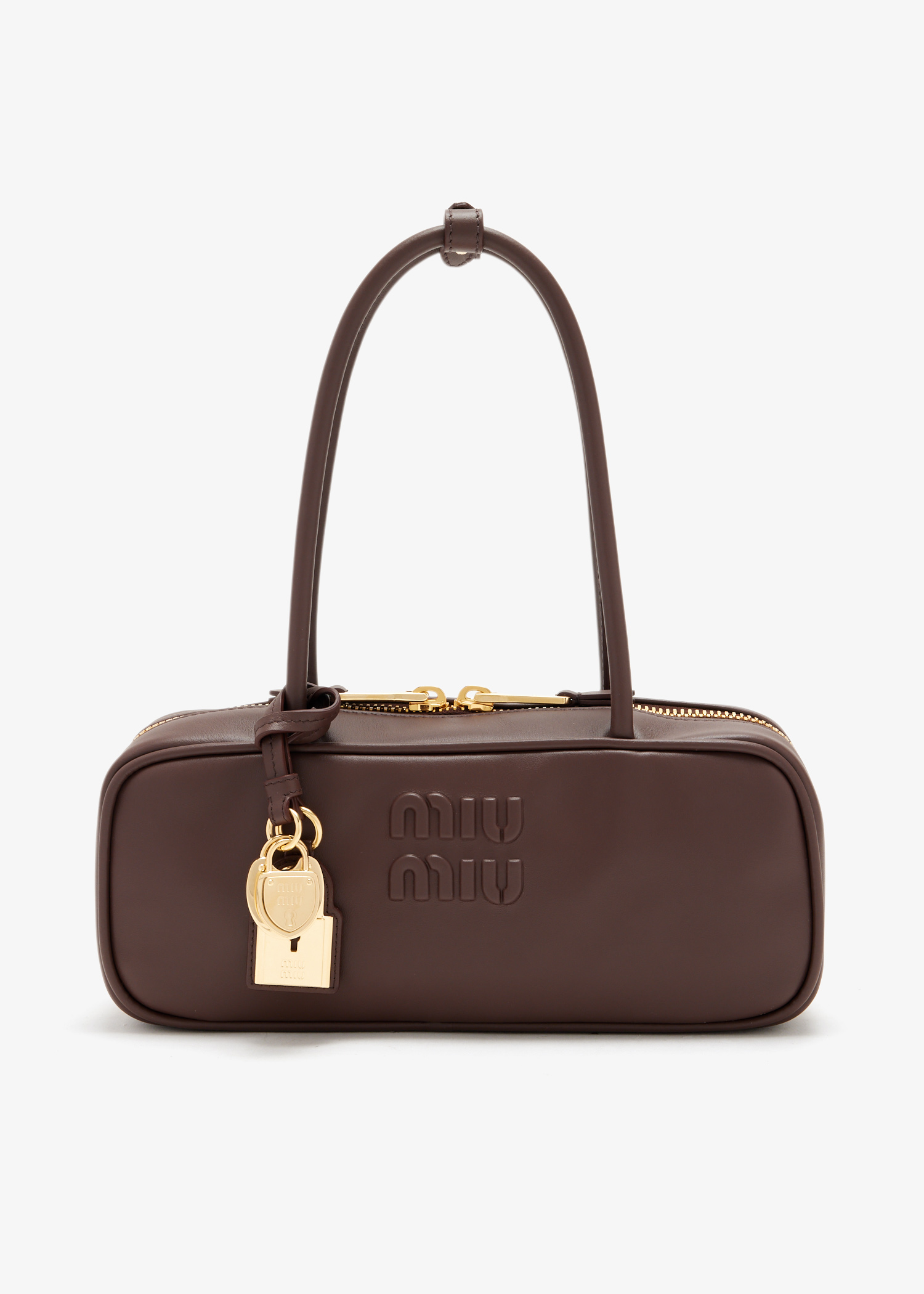 

Beau leather bag, Brown