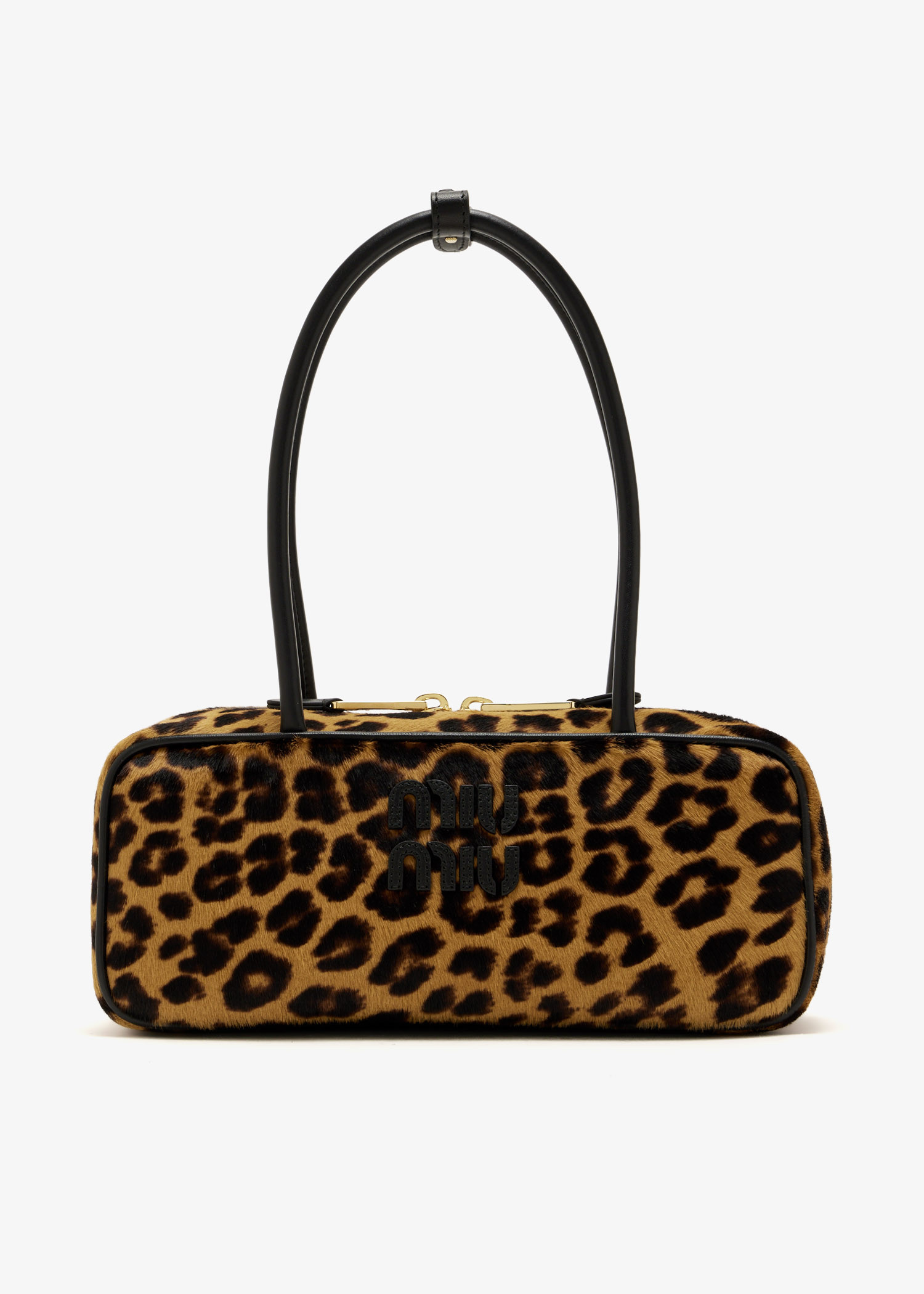 

Beau printed leather bag, Animal printed
