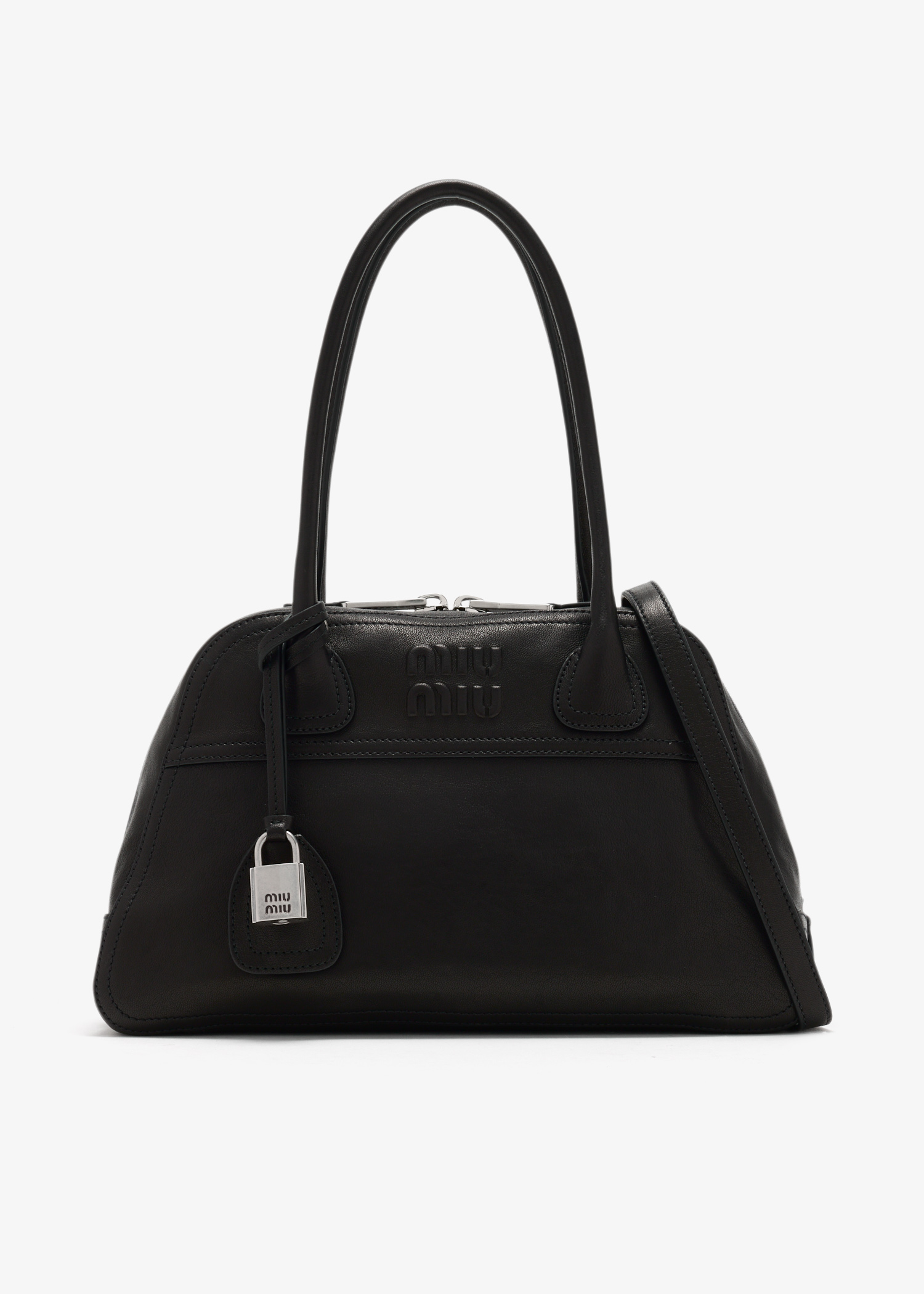 

Vivant nappa leather bag, Black