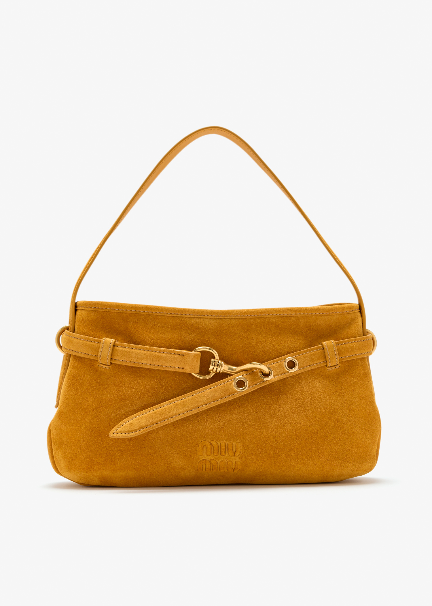 

Aventure suede bag, Orange