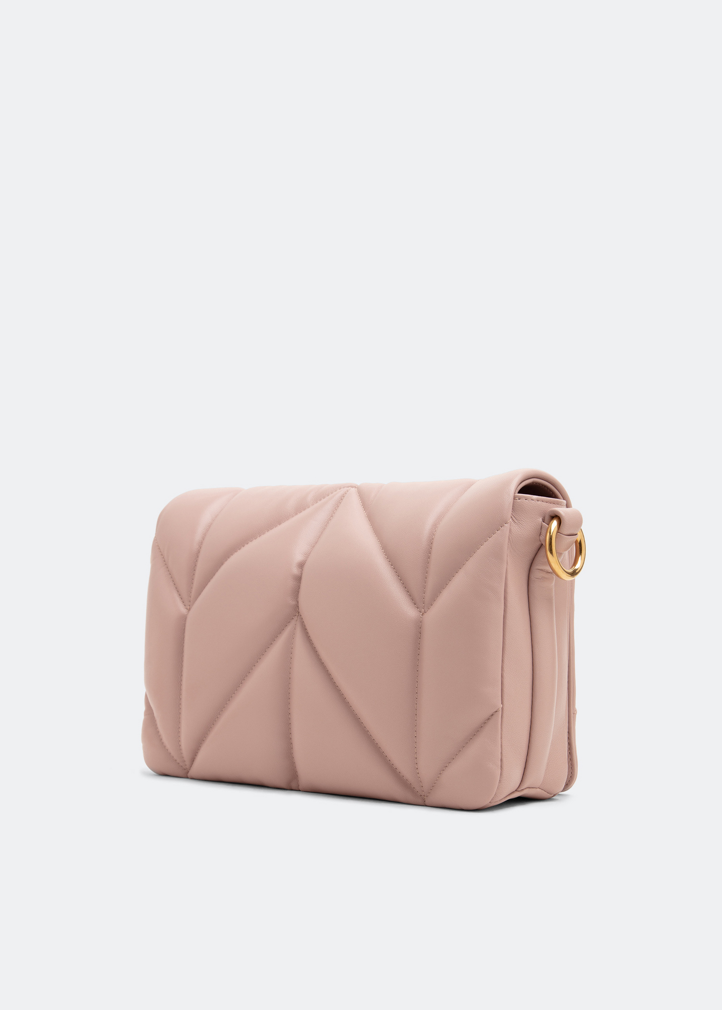 

Quilted shoulder bag, Pink