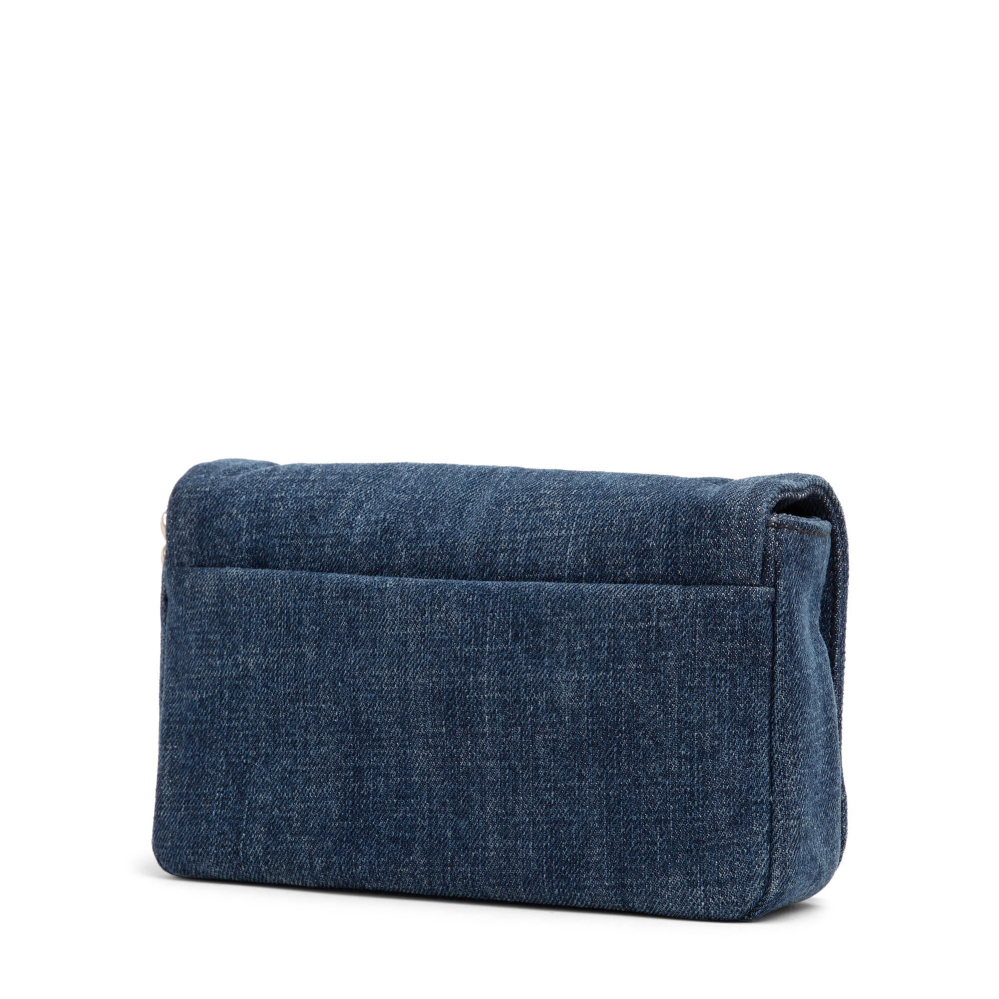 

Denim shoulder bag, Blue