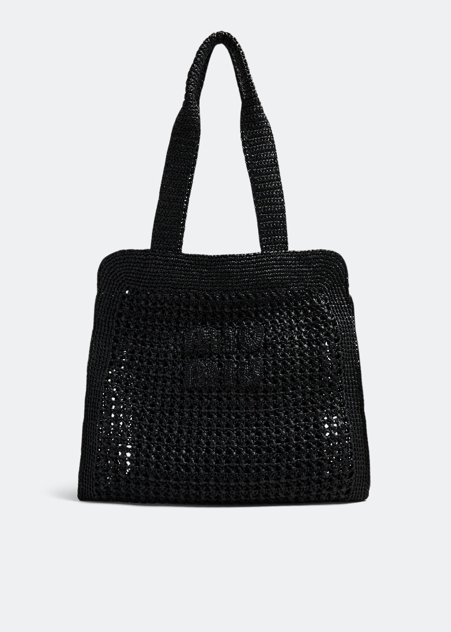 

Fabric tote bag, Black