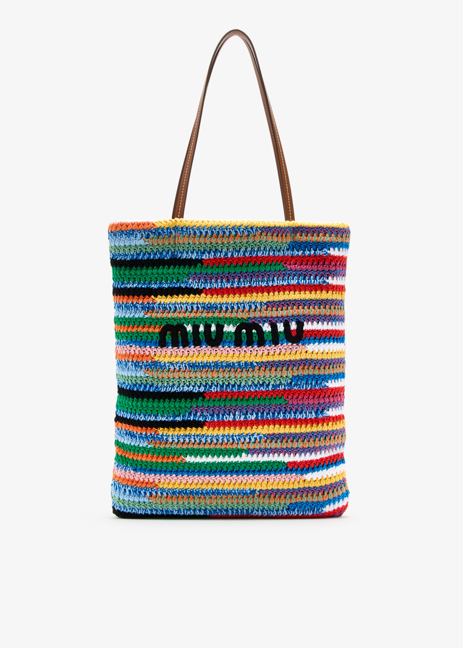 

Crochet tote bag, Multicolored
