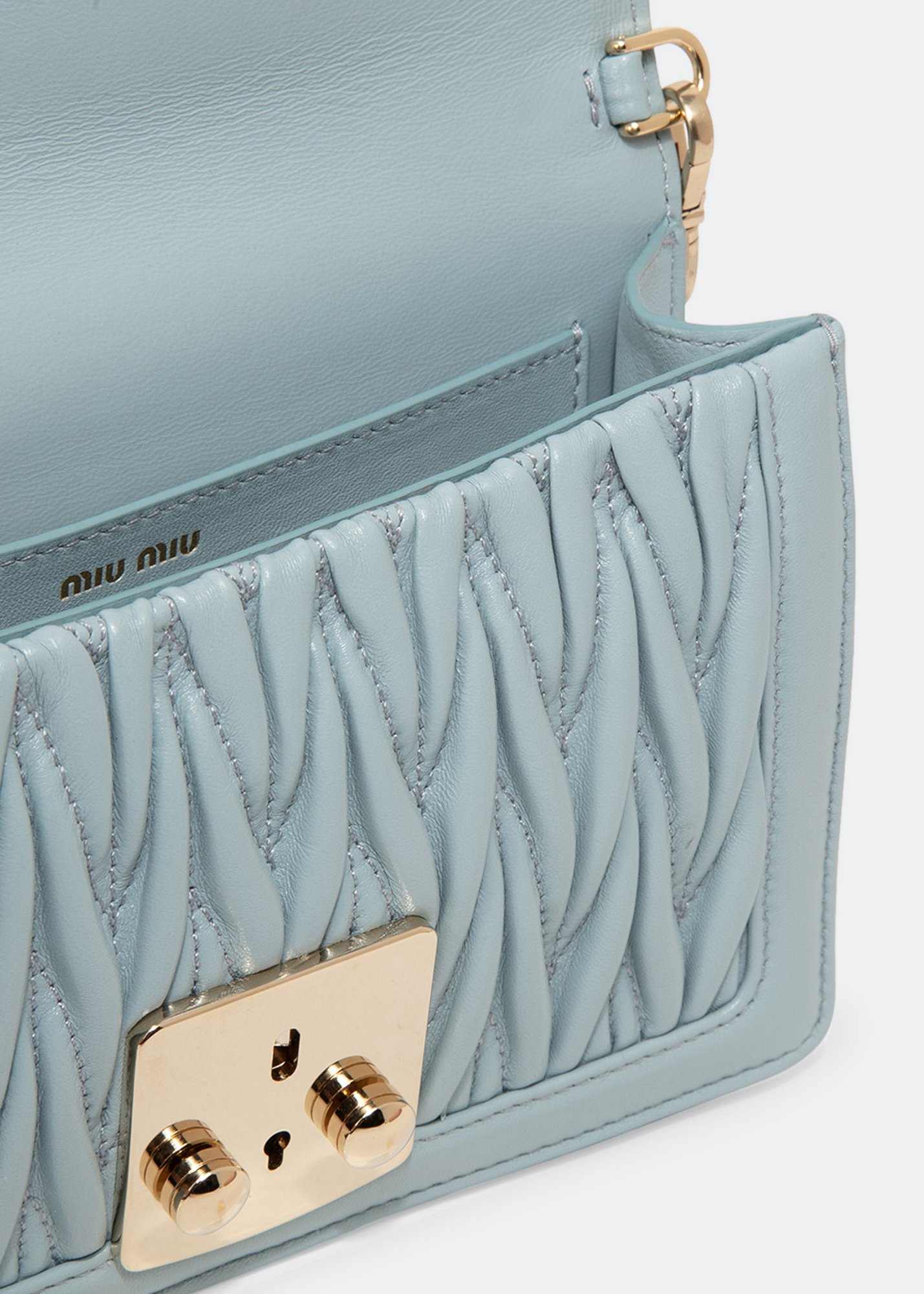 

Confidential shoulder bag, Blue