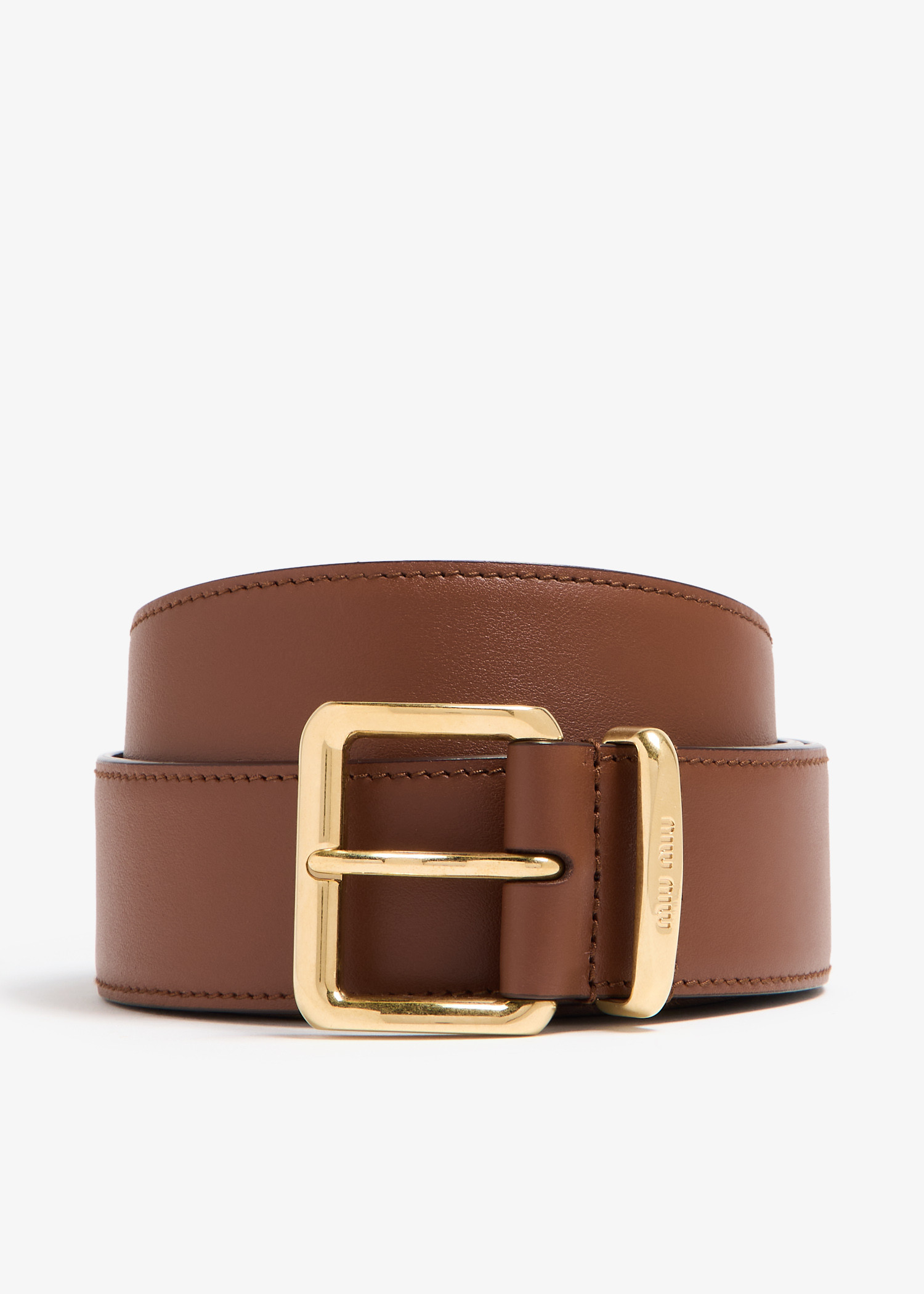 

Leather belt, Brown