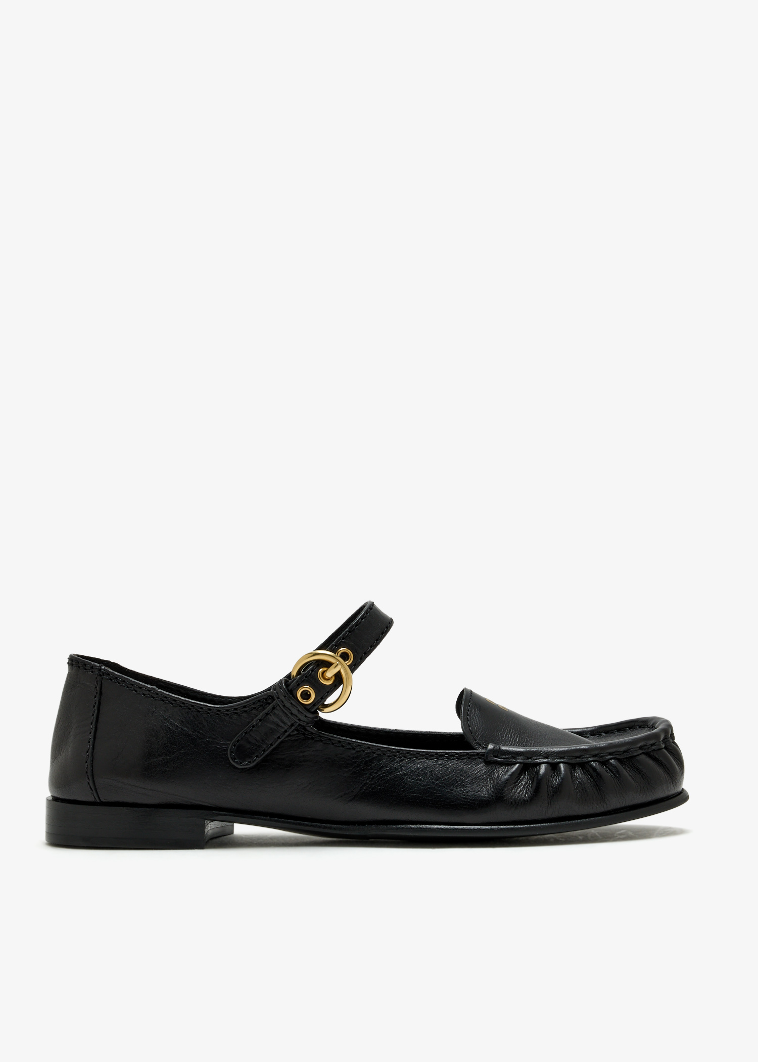 

Leather loafers, Black
