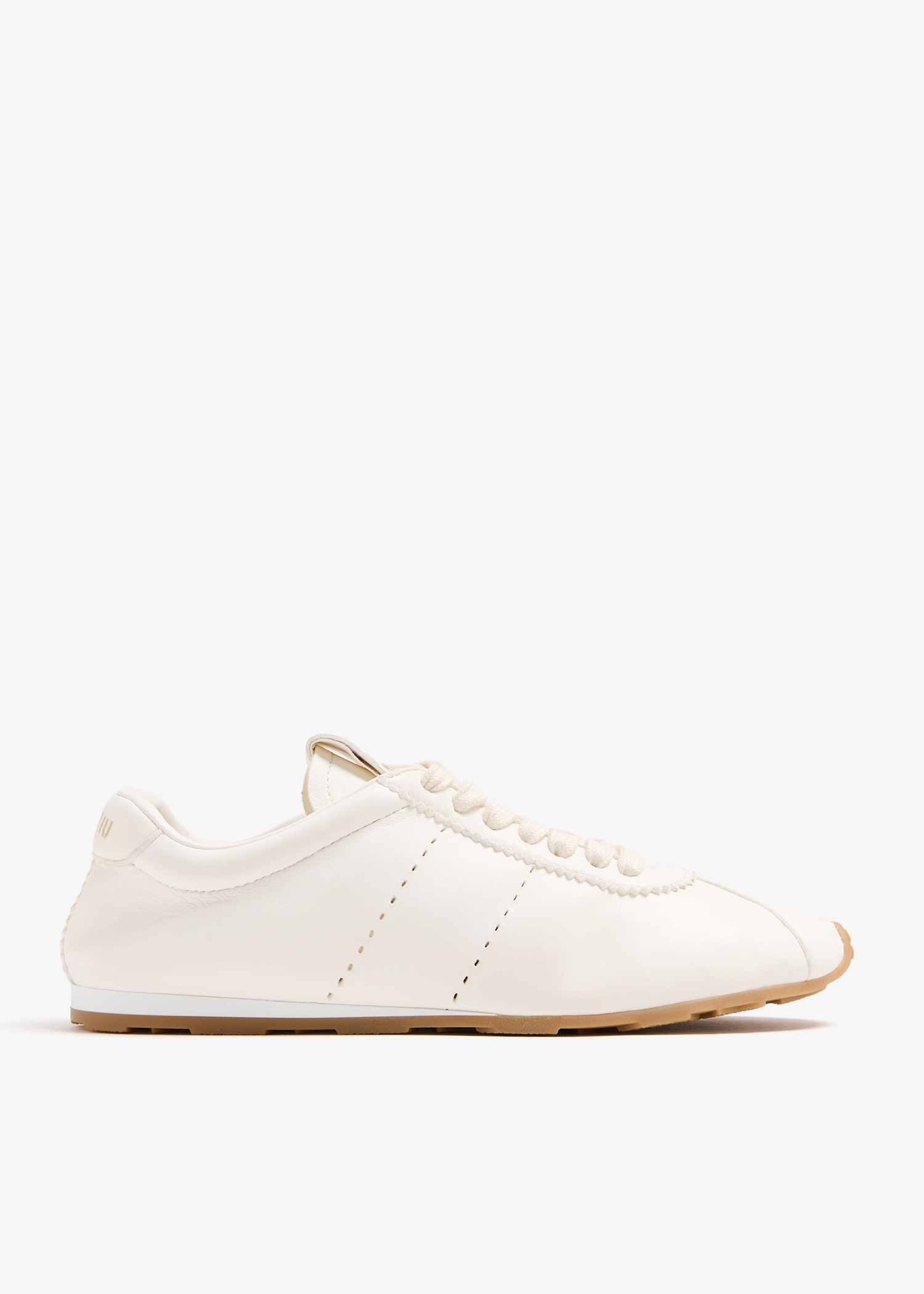 

Nappa leather sneakers, White