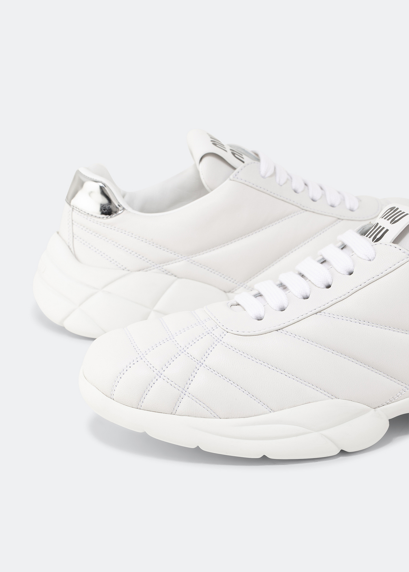 

Leather sneakers, White