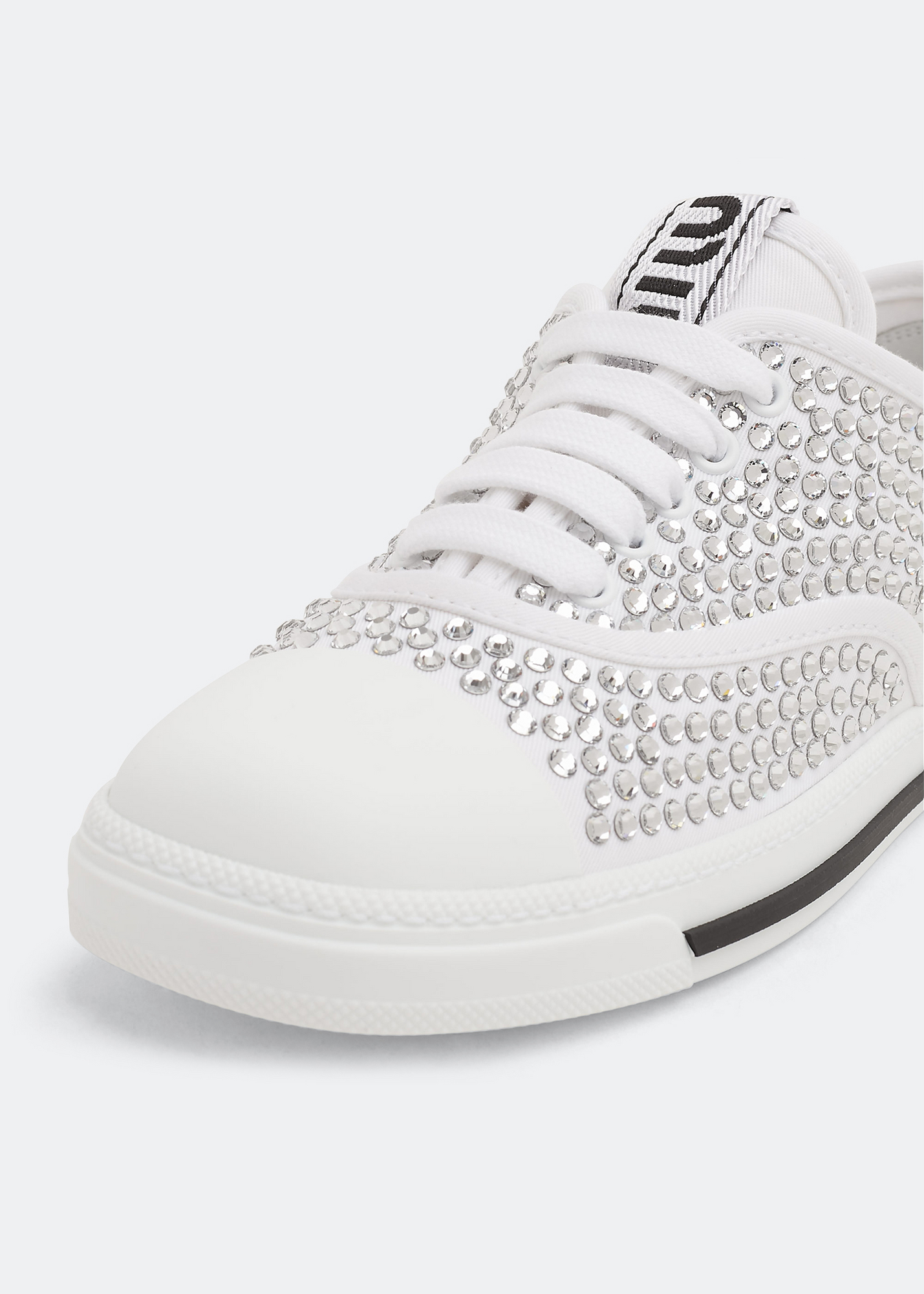 

Studded sneakers, White