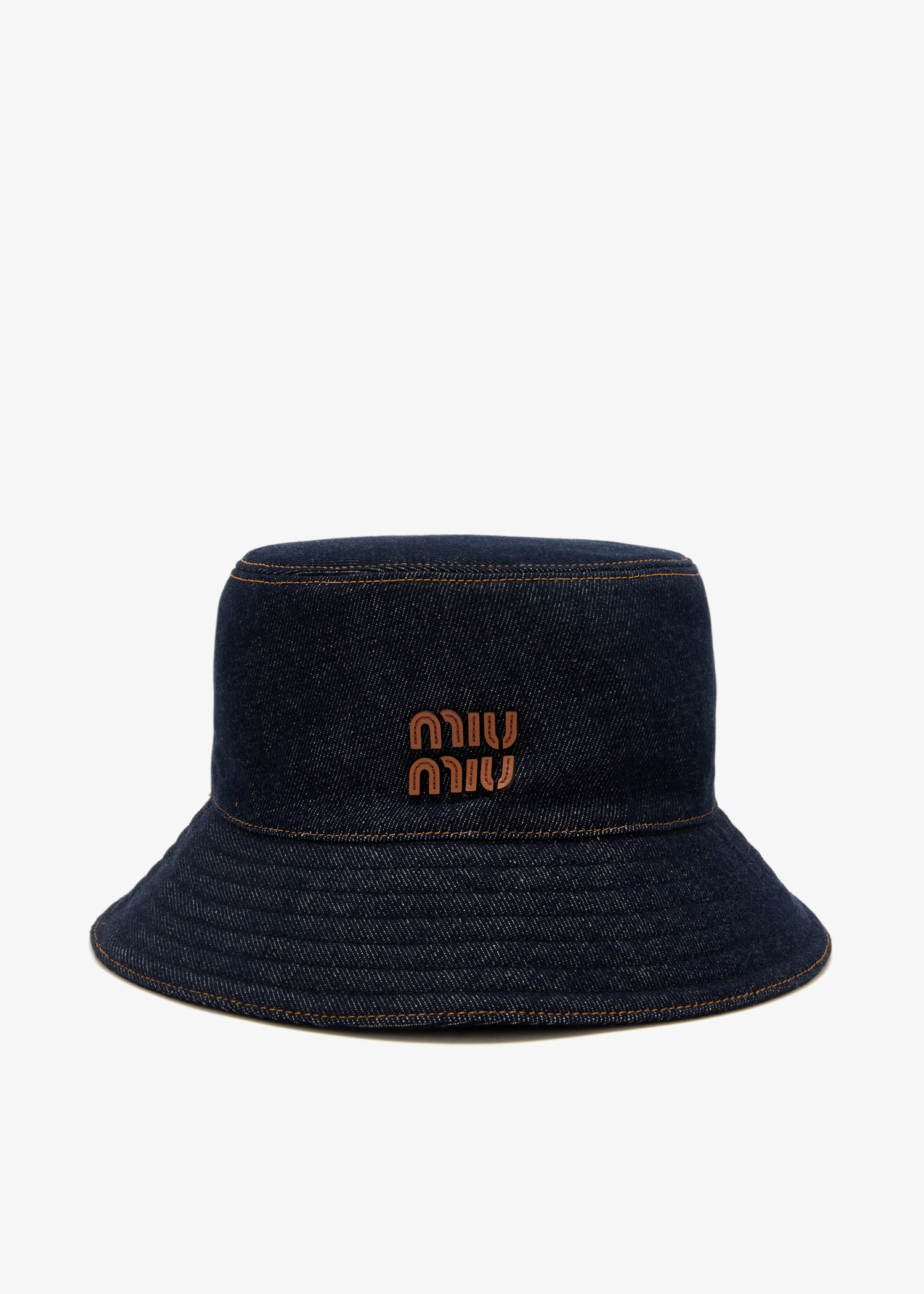 

Denim bucket hat, Blue