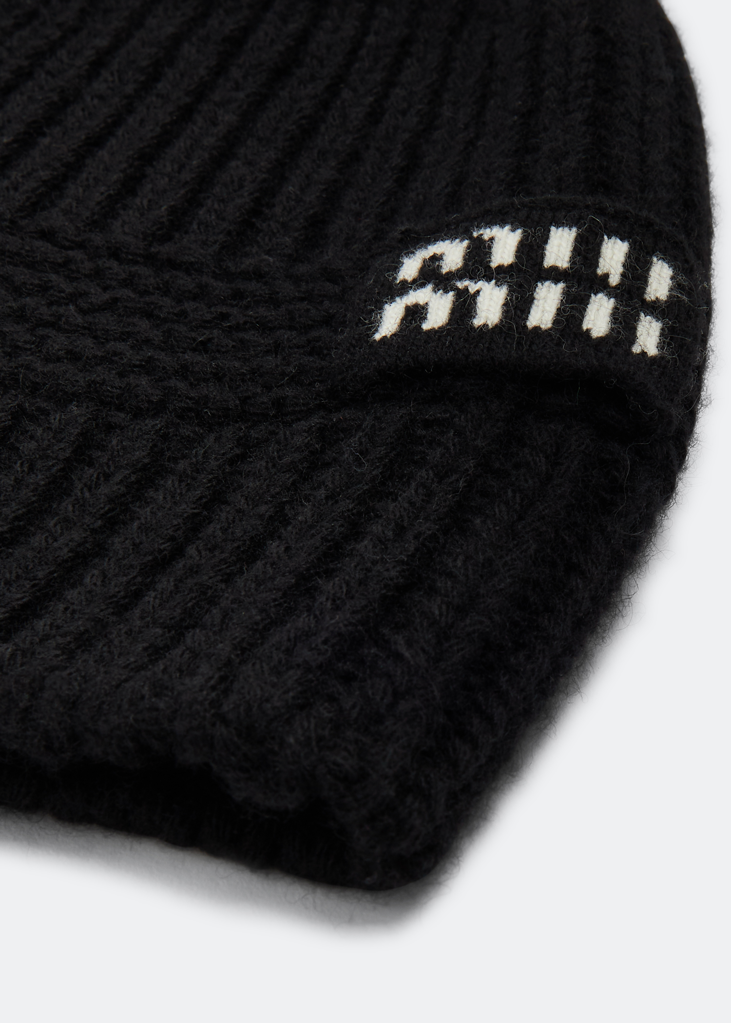 

Knit beanie, Black