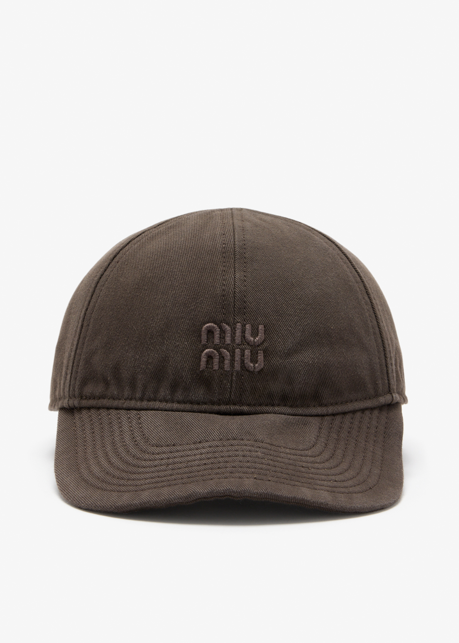

Drill baseball cap, Brown