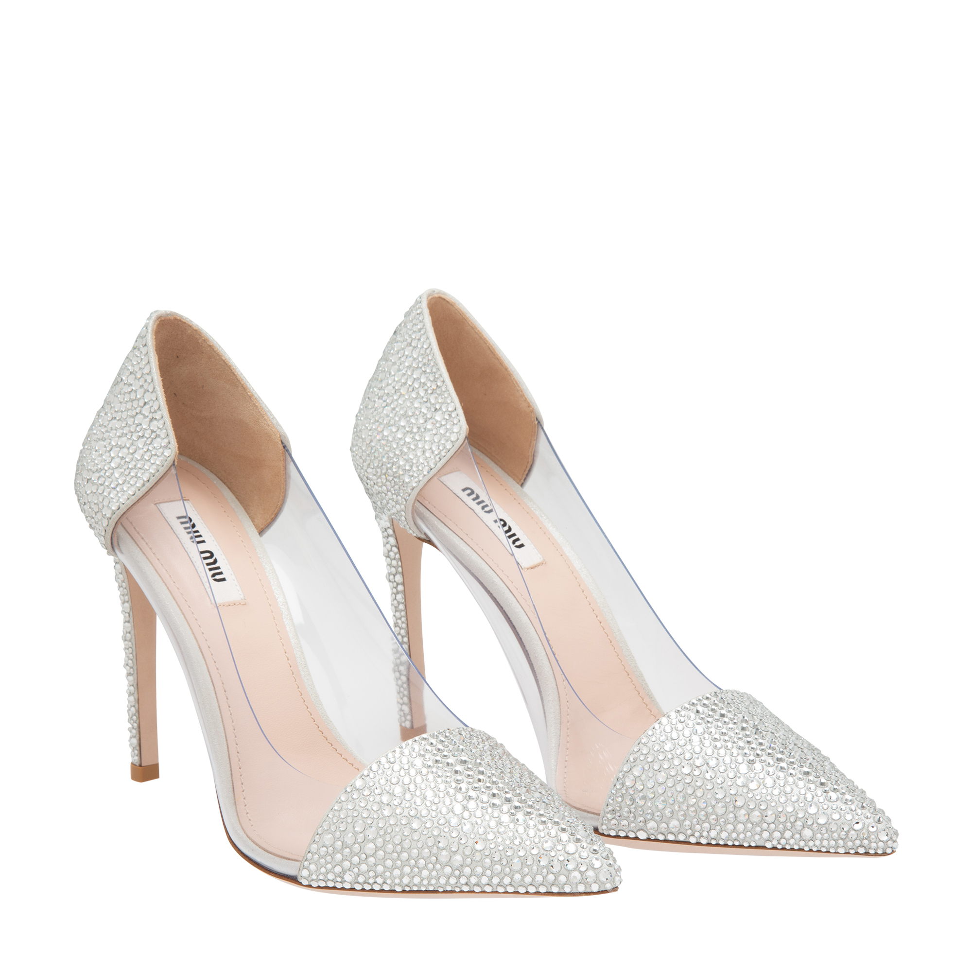

Crystal pumps, White