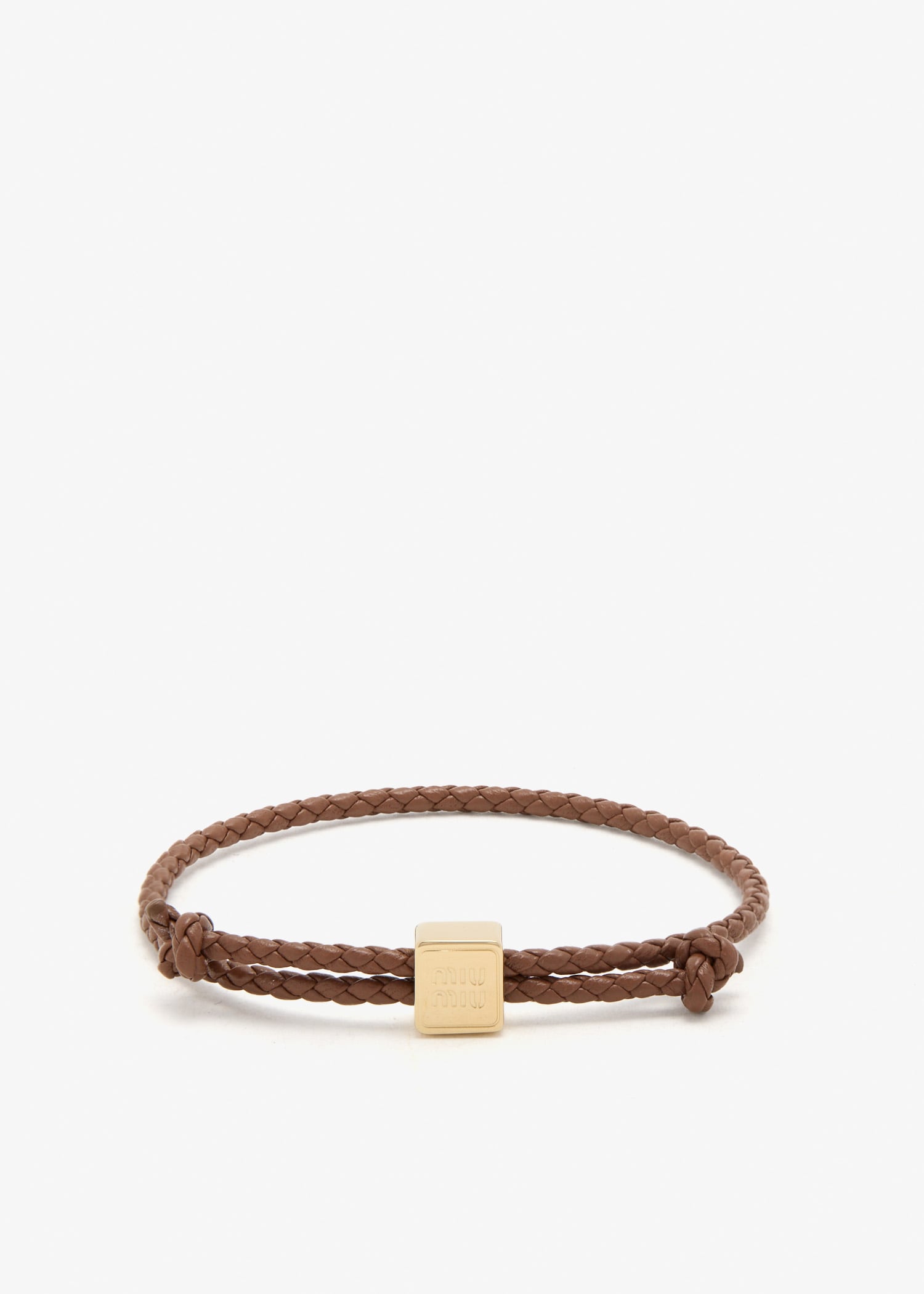 

Leather bracelet, Brown