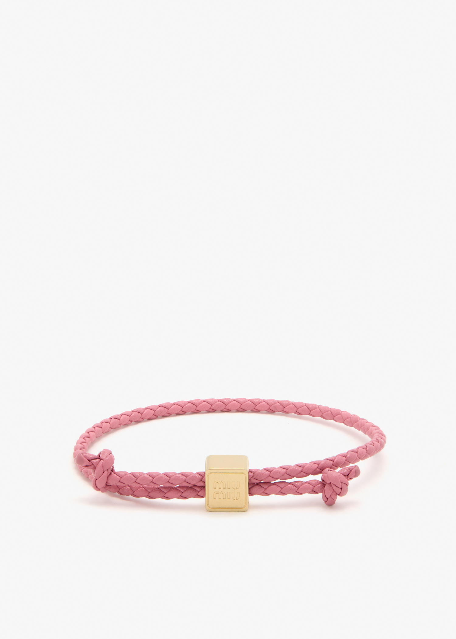 

Leather bracelet, Pink