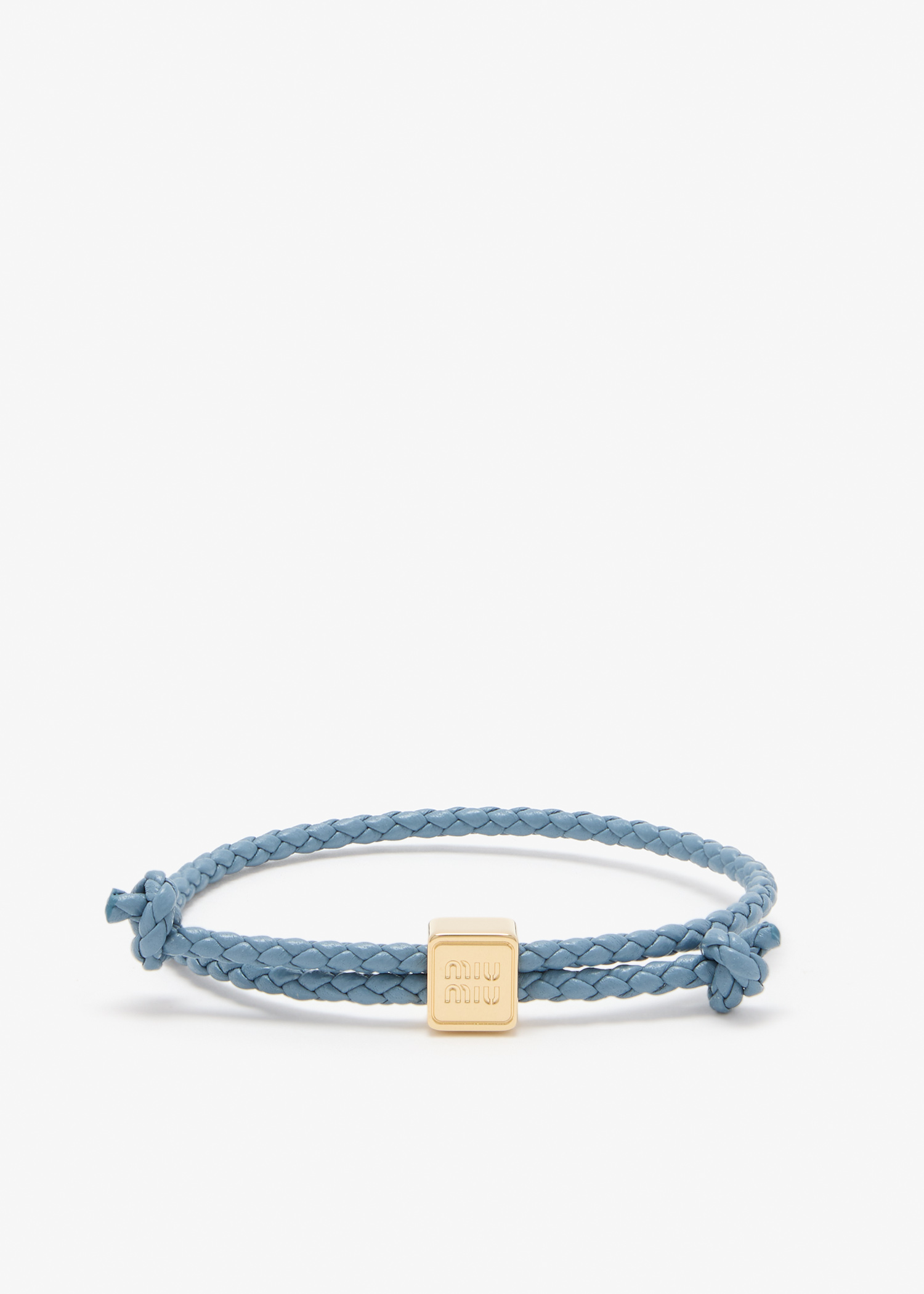 

Leather bracelet, Blue