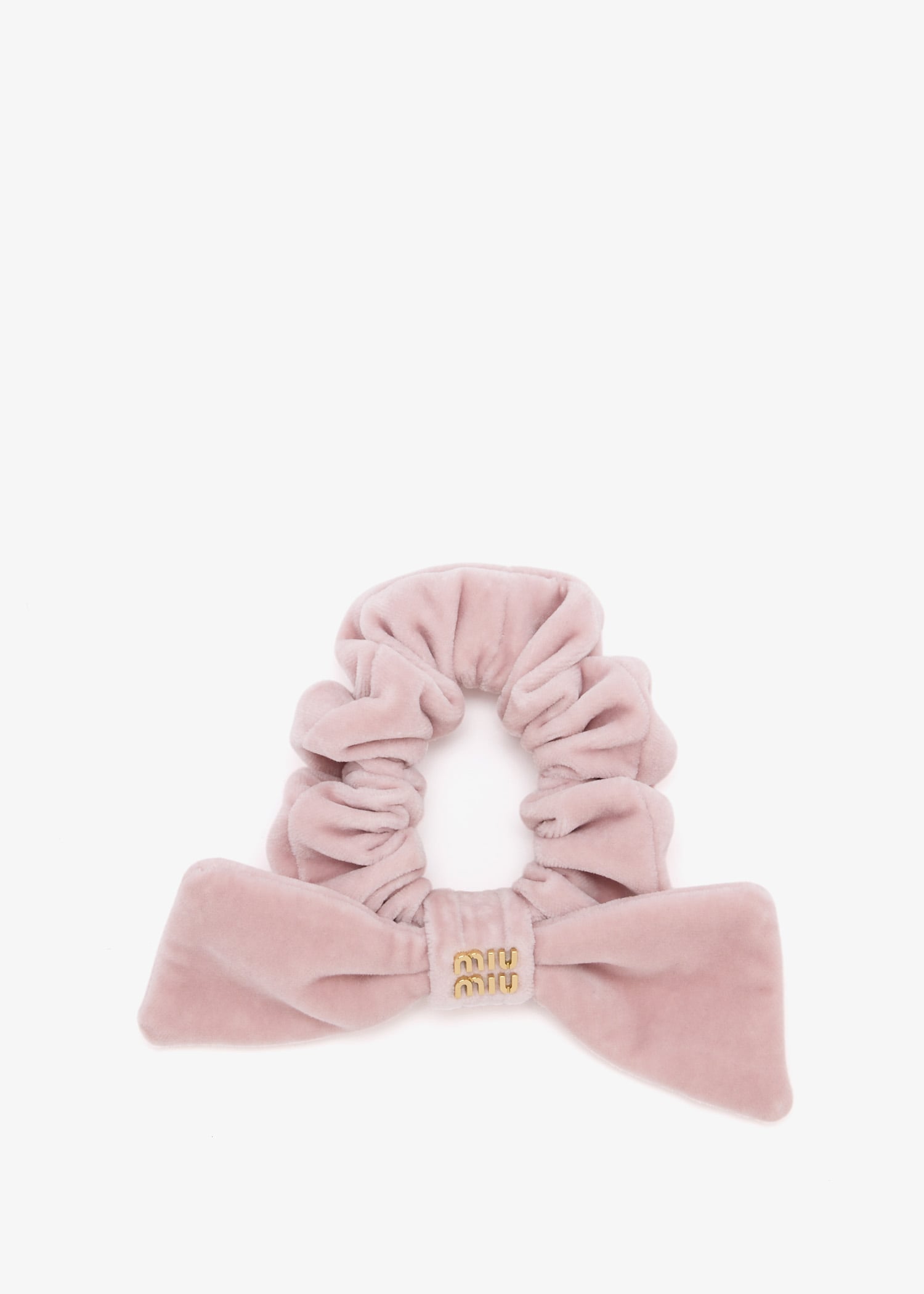 

Velvet scrunchie, Pink