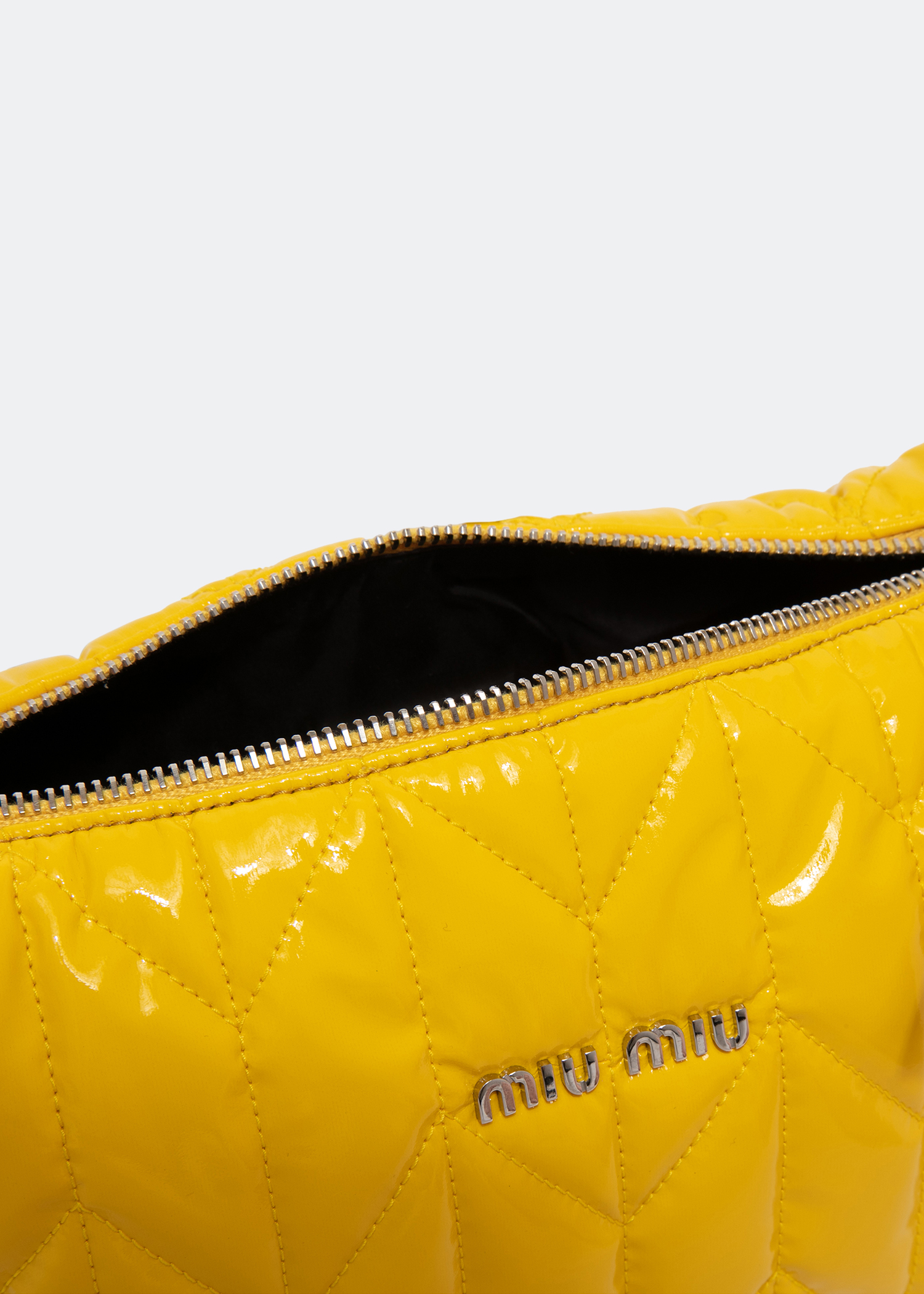 

Miu Spirit ciré mini-bag, Yellow