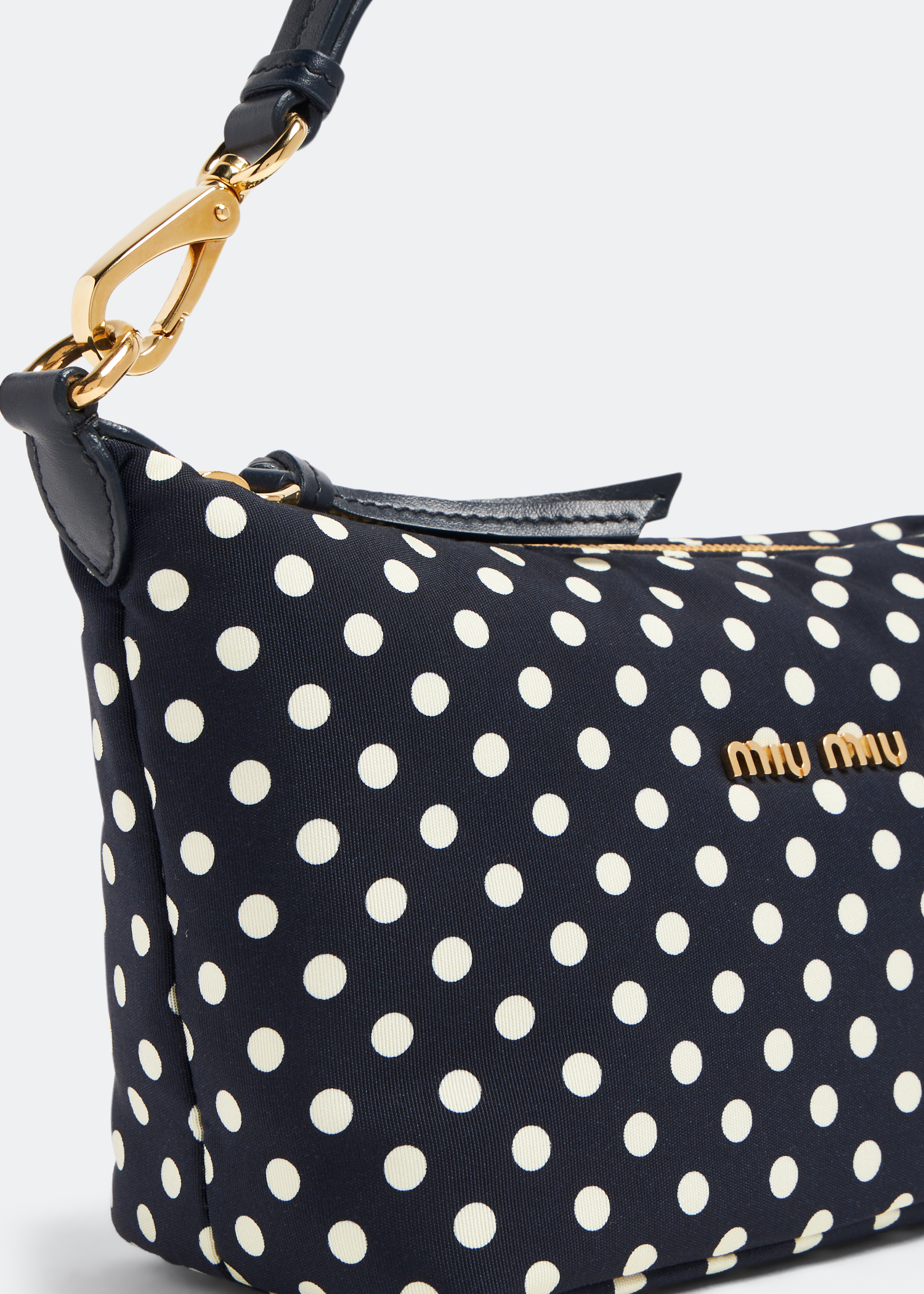 

Miu Spirit printed faille mini-bag, Prints