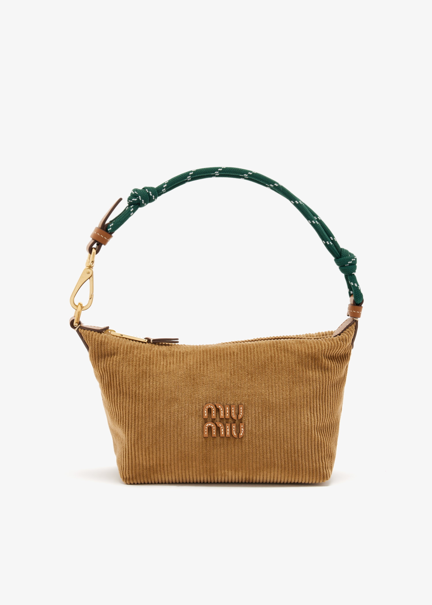 

Corduroy pouch, Beige