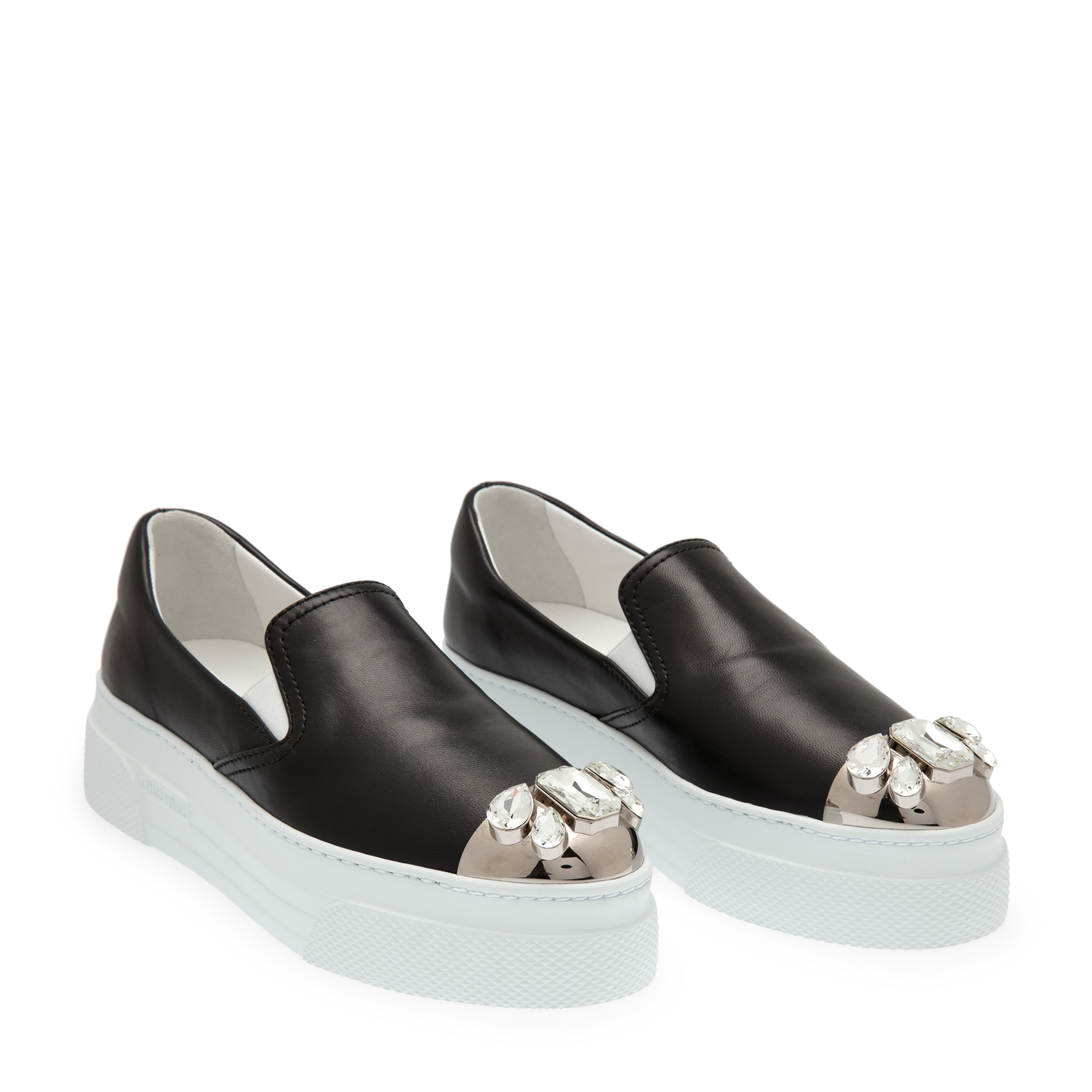 

Mordore leather sneakers, Black