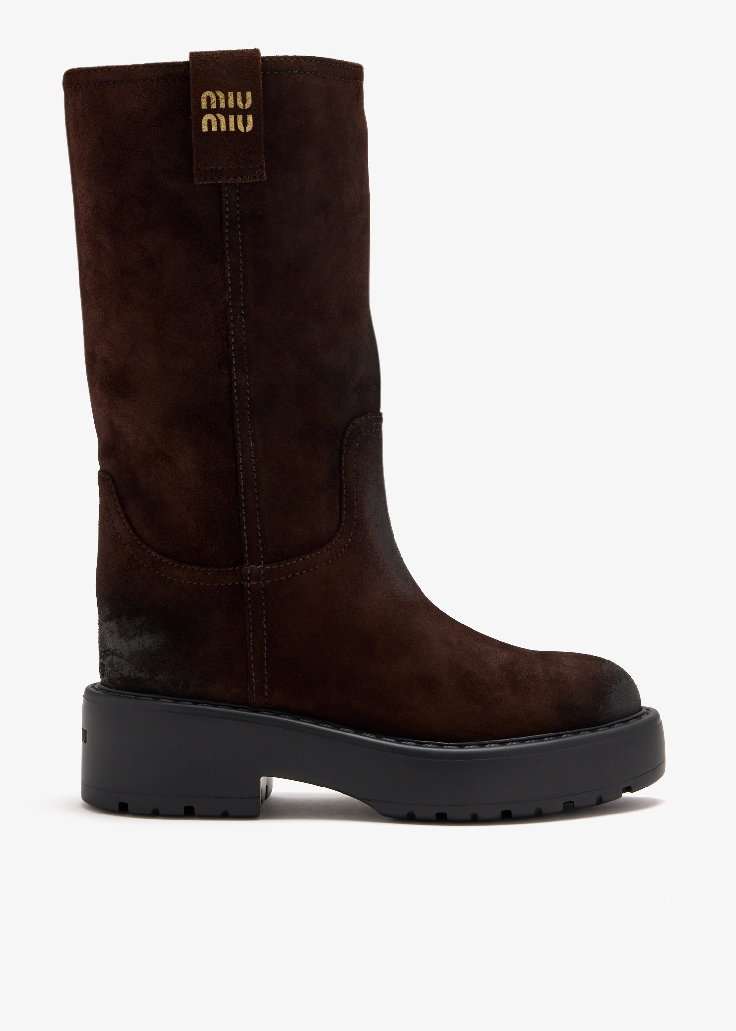 

Suede boots, Brown