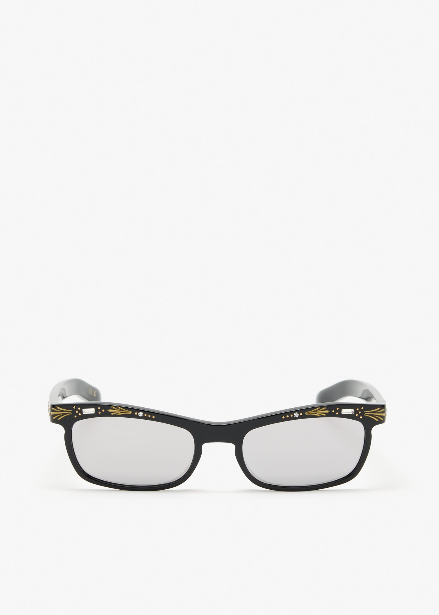 

Crystal-embellished sunglasses, Black