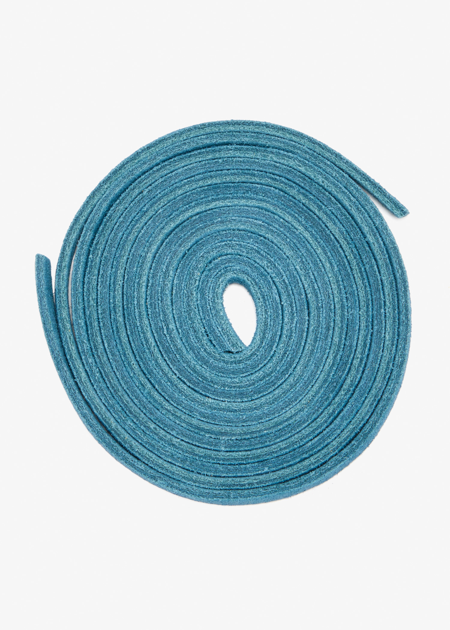 

Colored leather laces, Blue