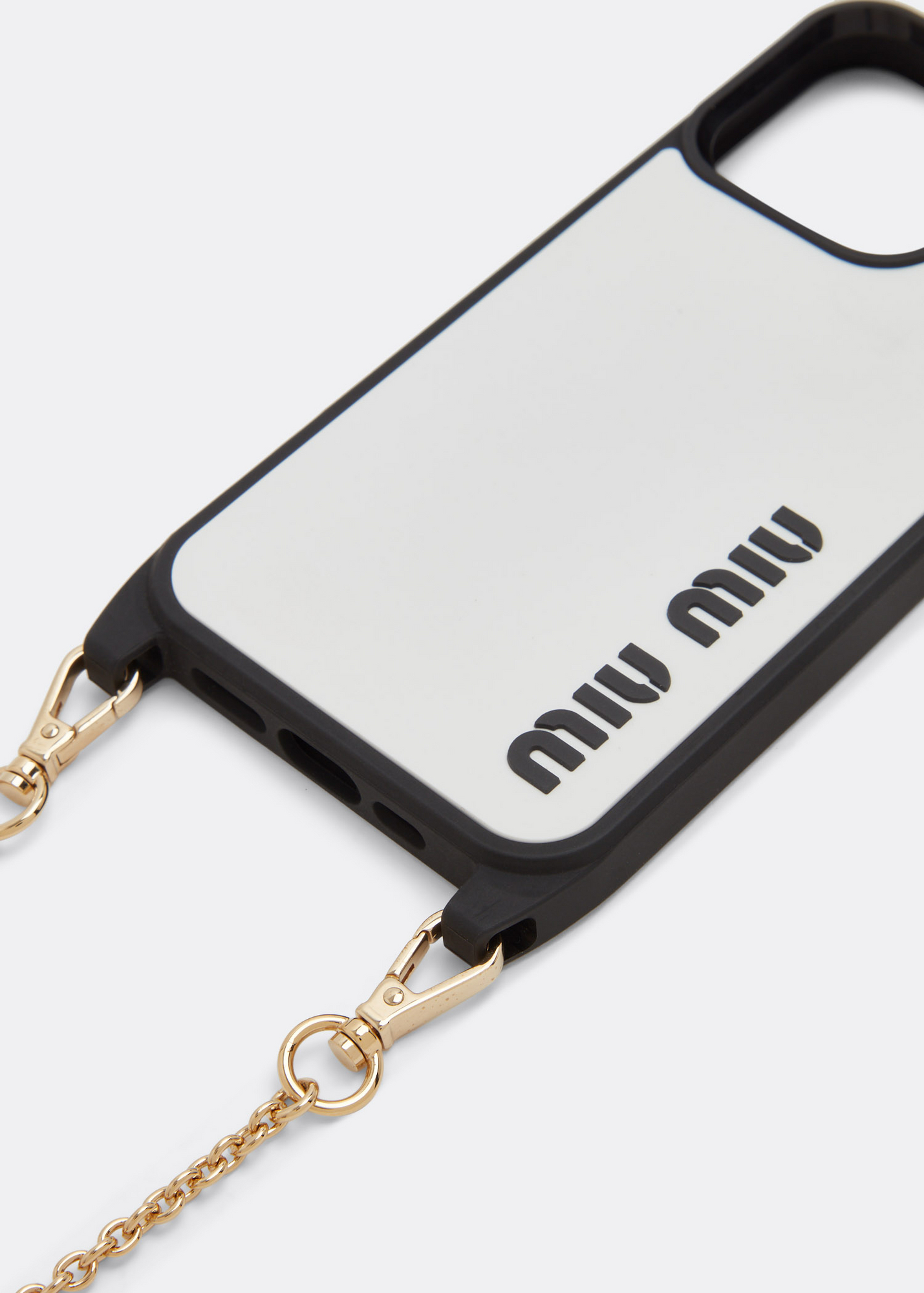 

Logo smartphone case, White