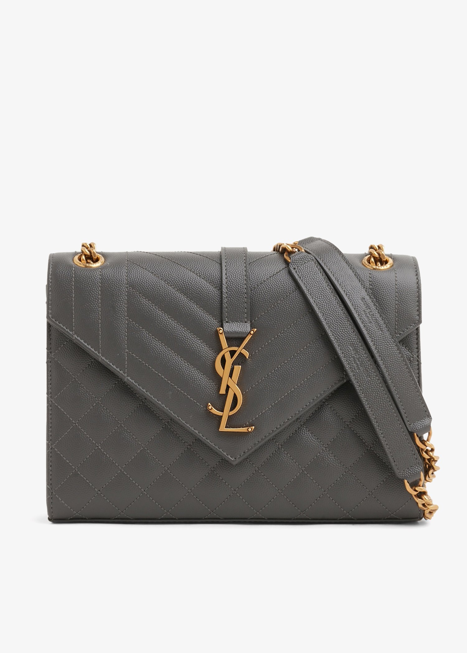 

Envelope medium chain bag, Grey