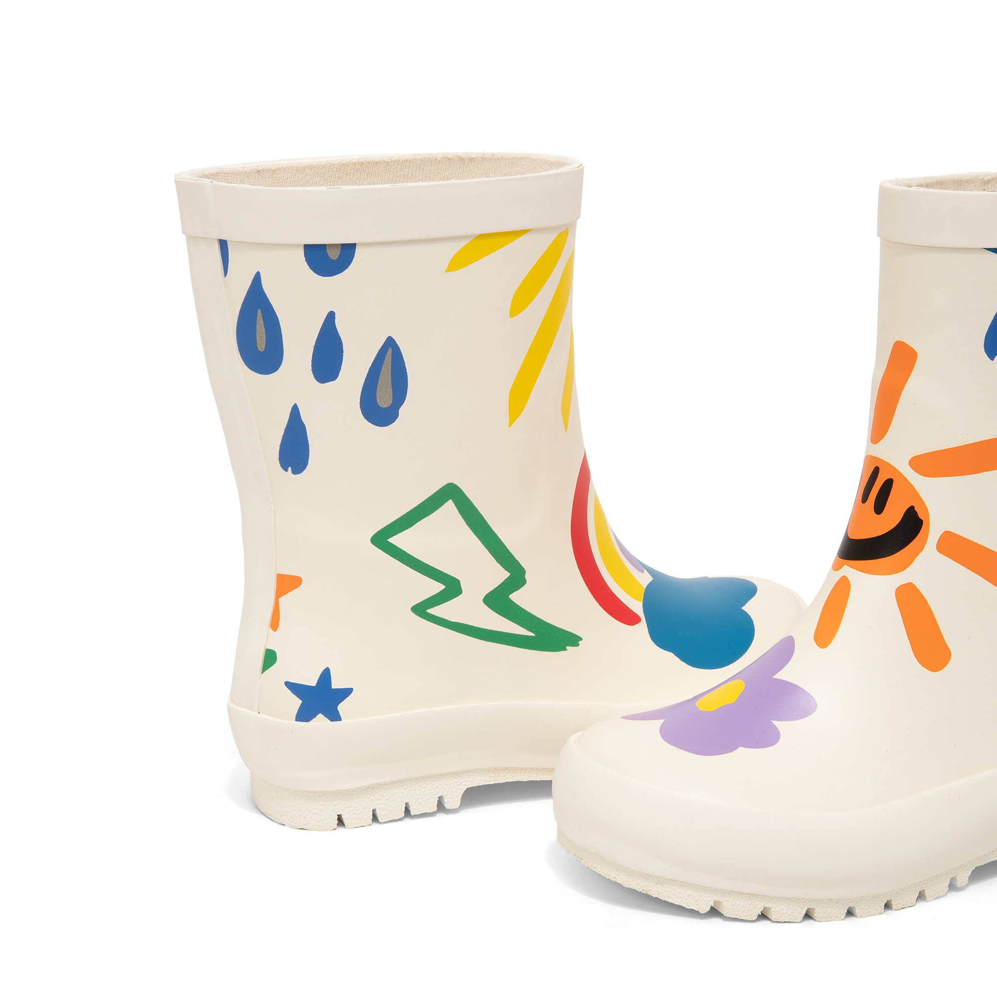 

Weather rain boots, White