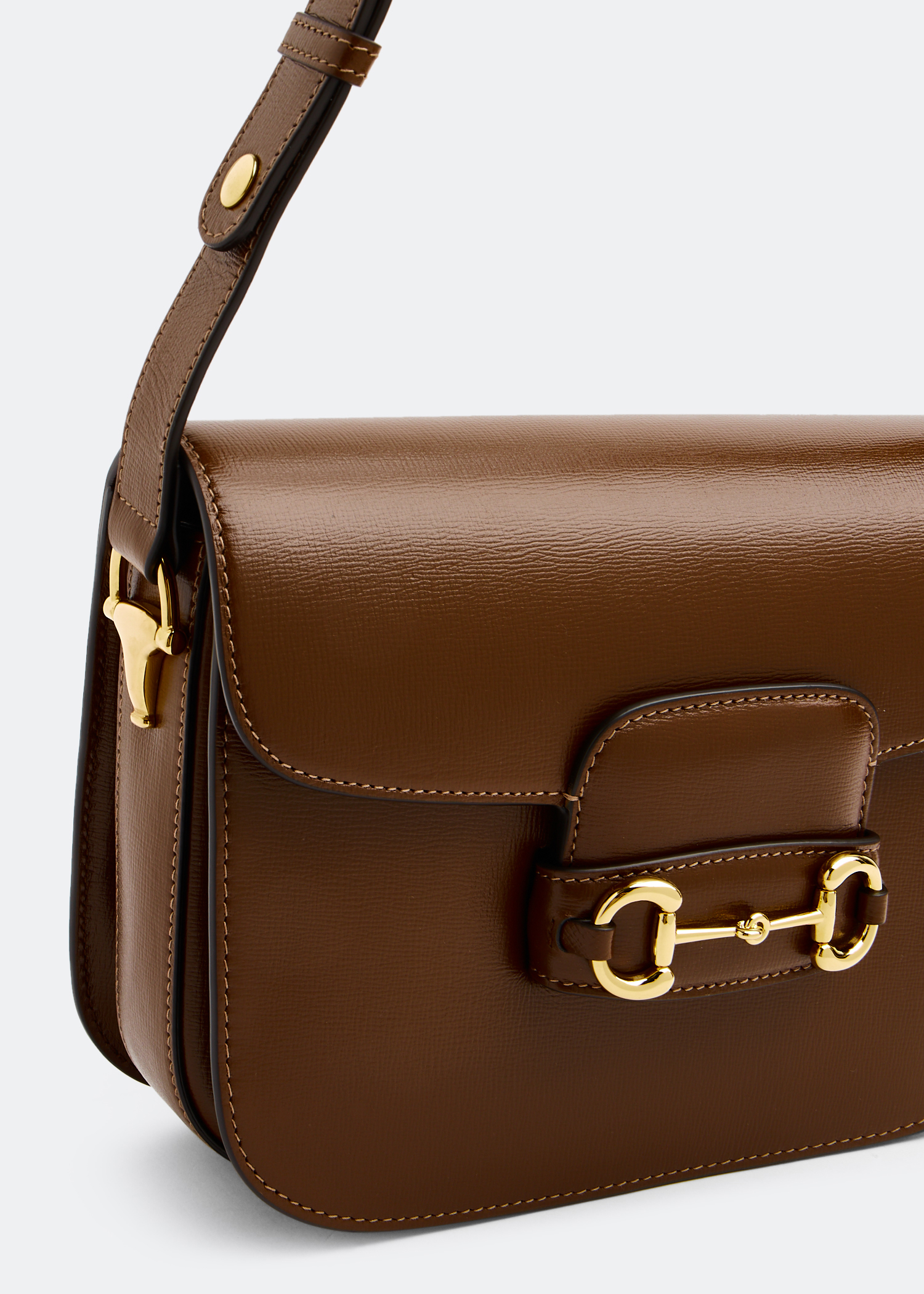 

1955 Horsebit shoulder bag, Brown
