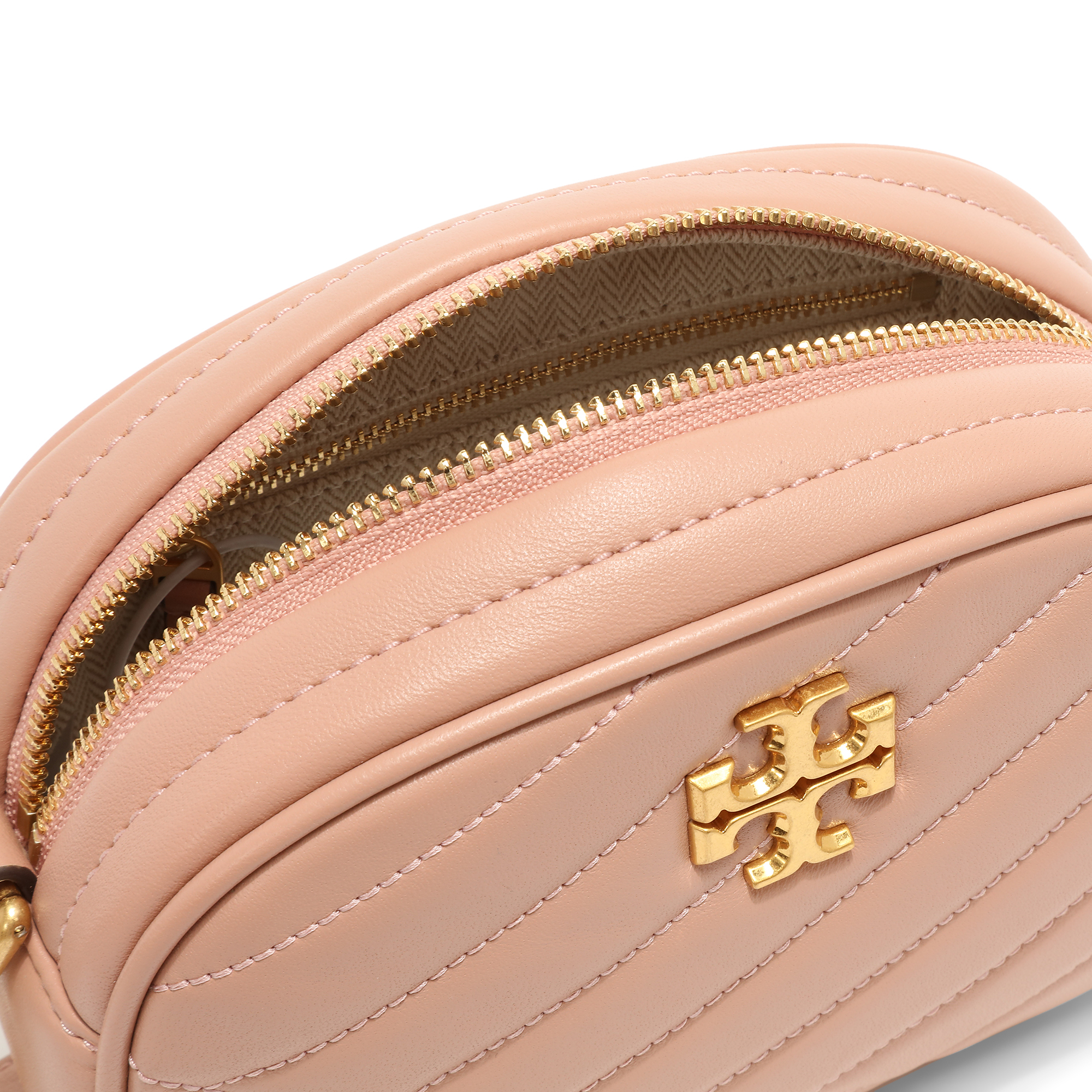 

Kira chevron small camera bag, Pink