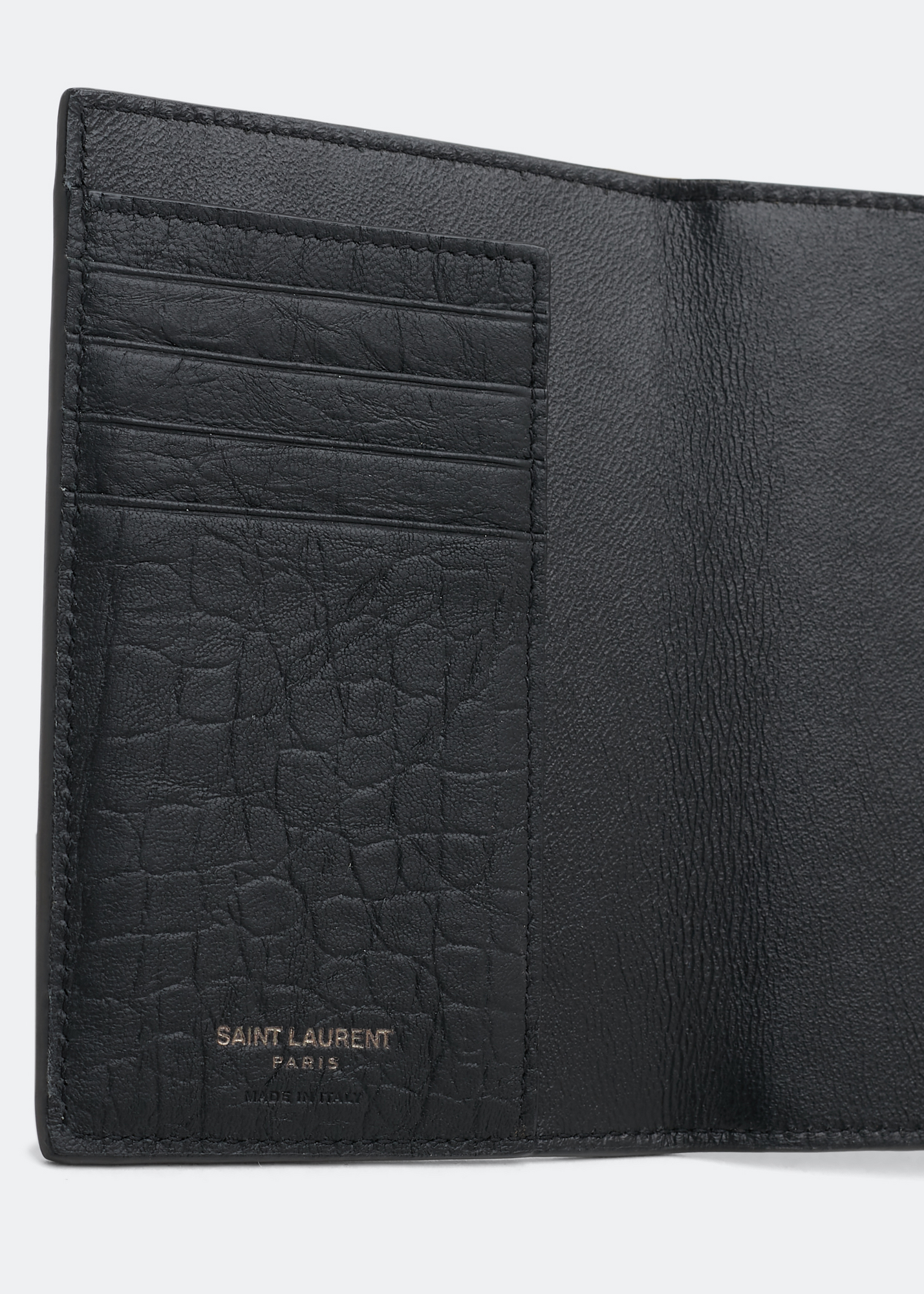 

Monogram passport case, Black