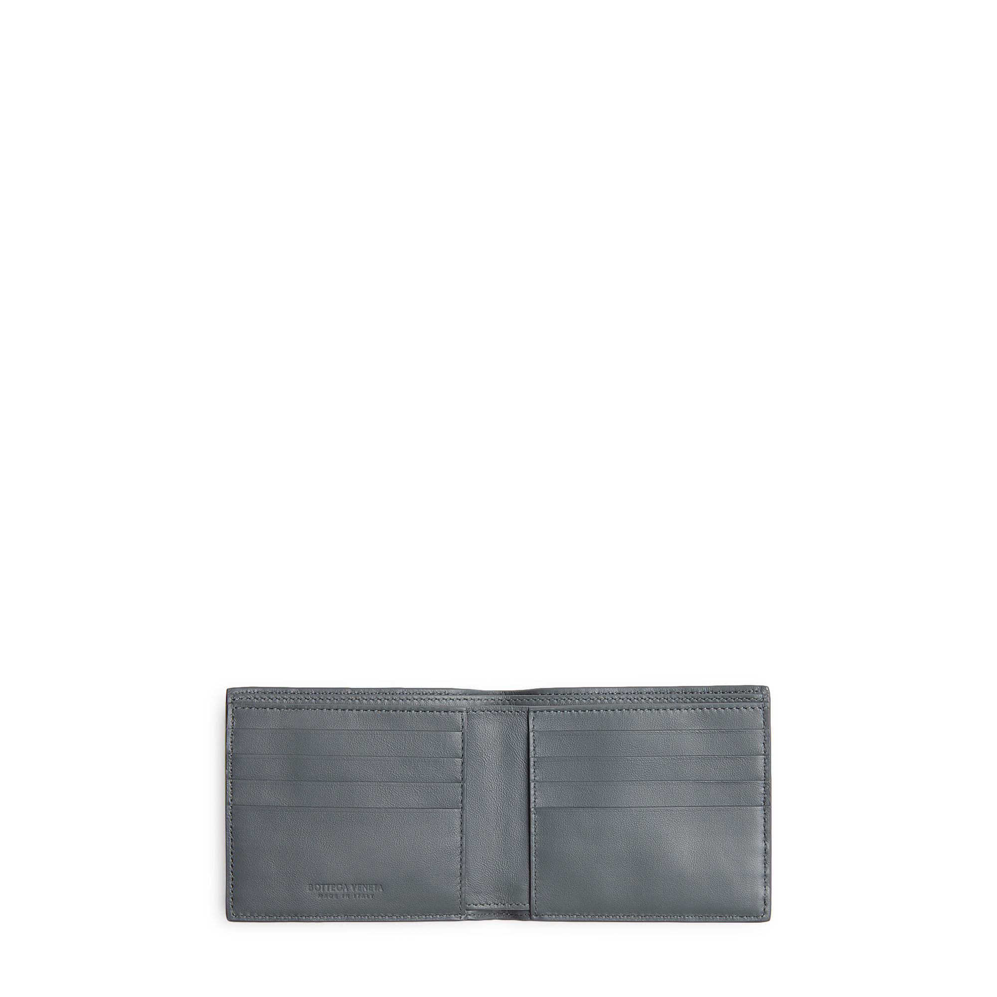 

Intrecciato bi-fold wallet, Grey