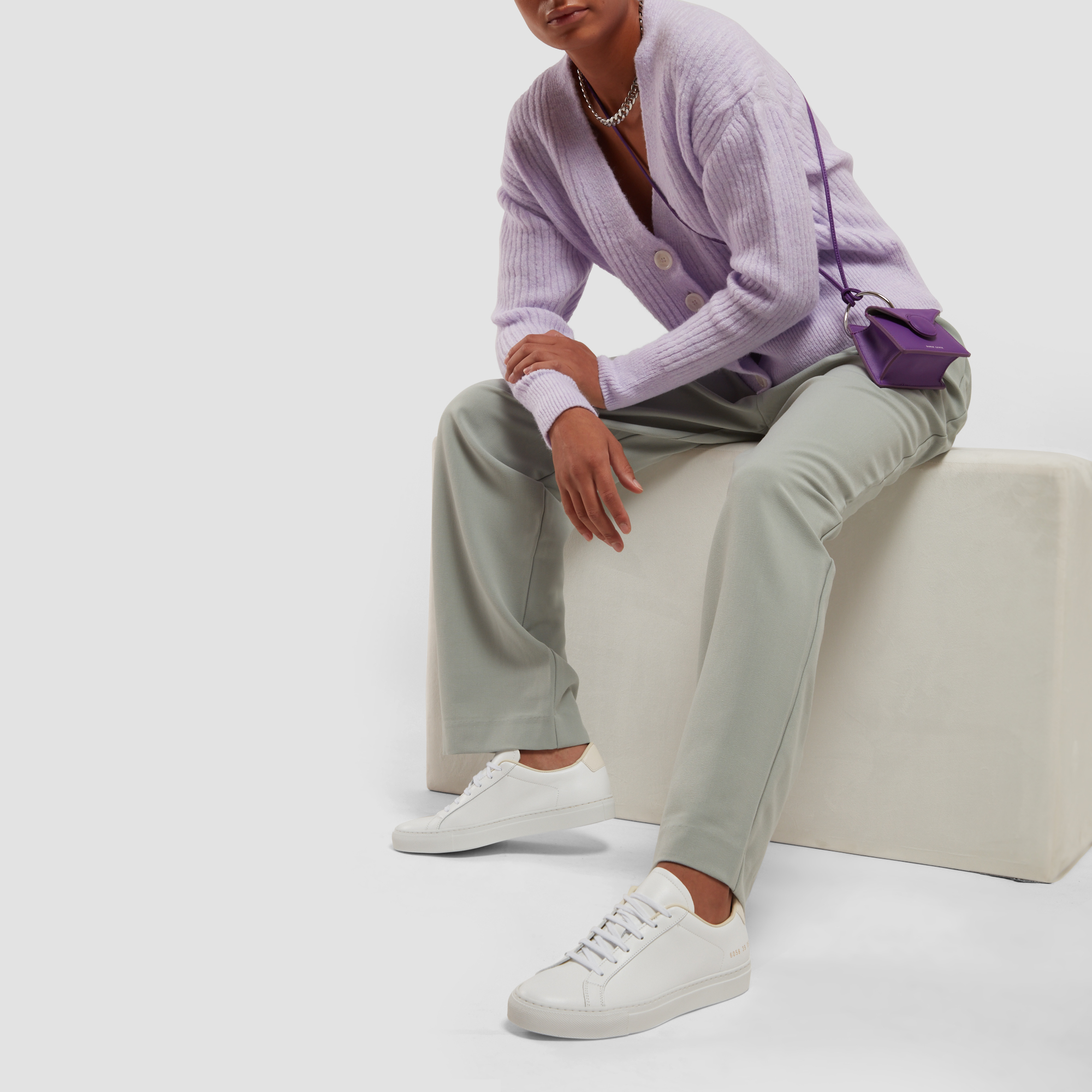

Retro sneakers, White