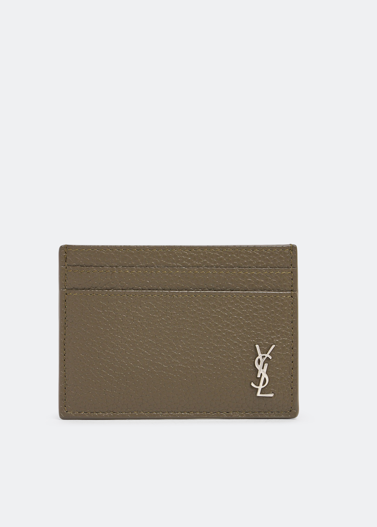 

Tiny Monogramme card case, Green