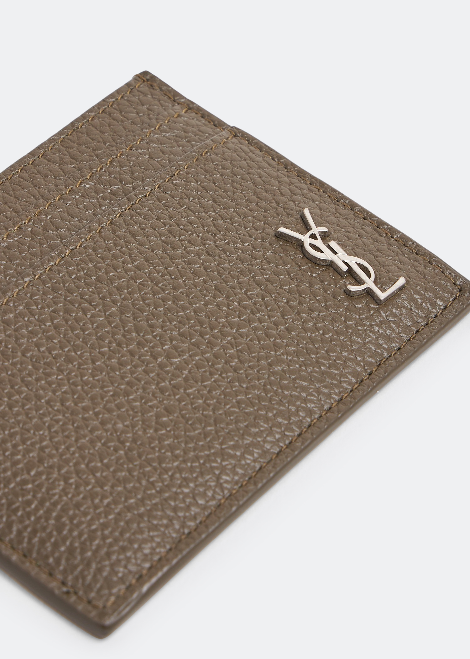 

Tiny Monogramme card case, Green