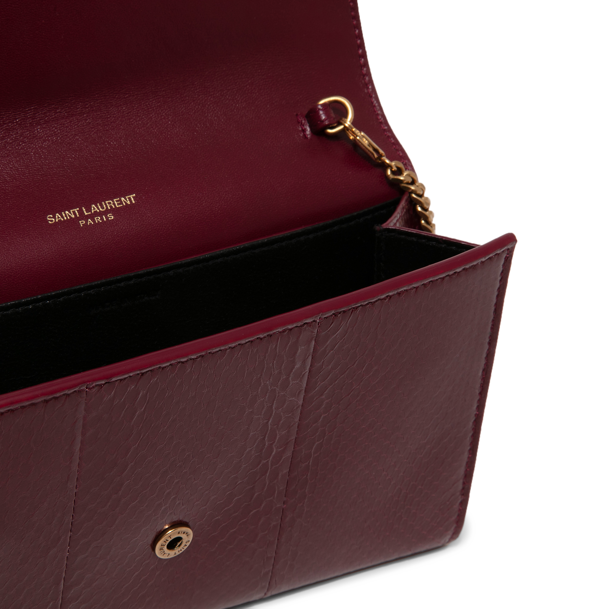 

Uptown chain wallet, Burgundy