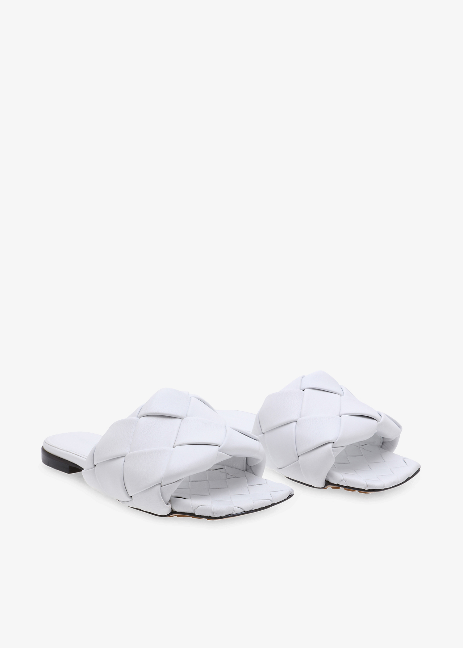 

Lido flat sandals, White
