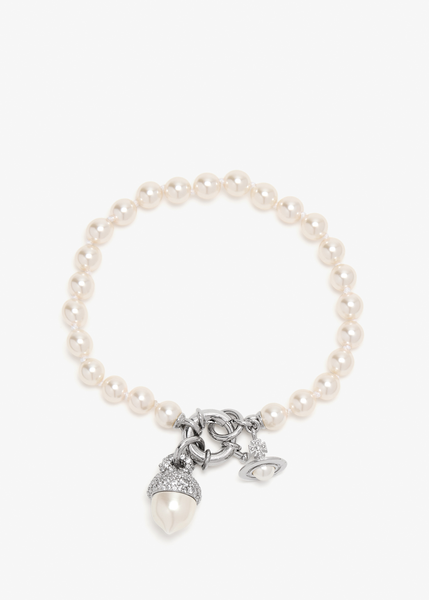 

Lucille pearl bracelet, White