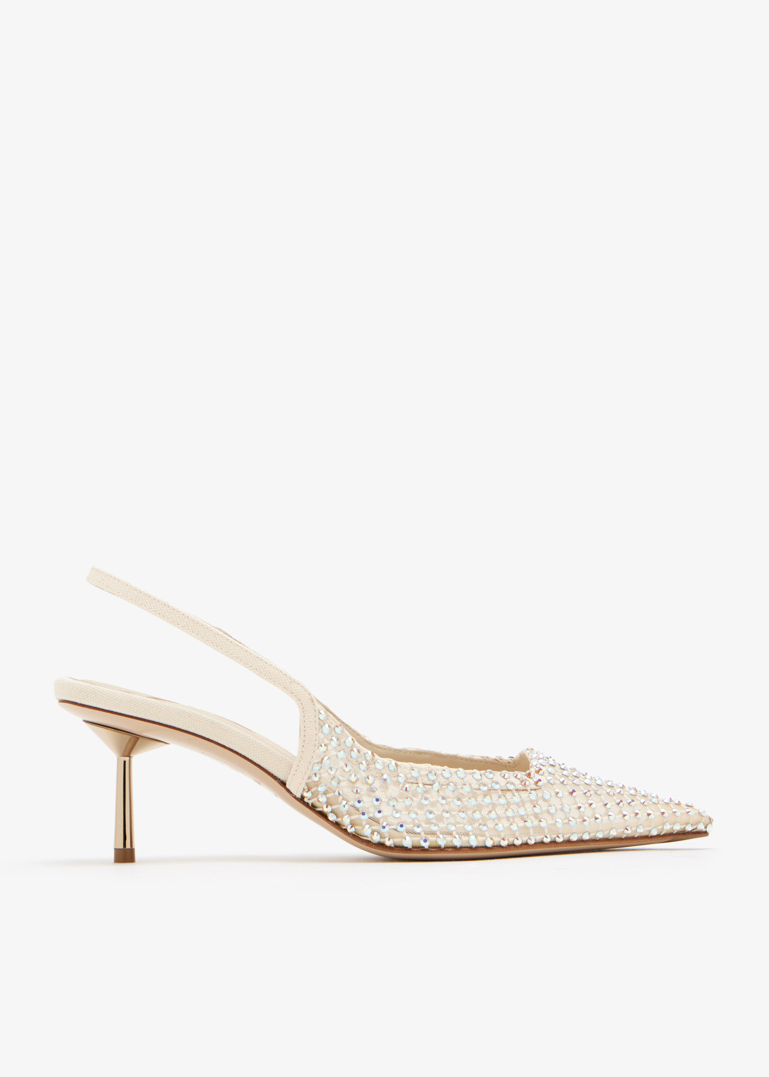

Gilda slingback pumps, Beige