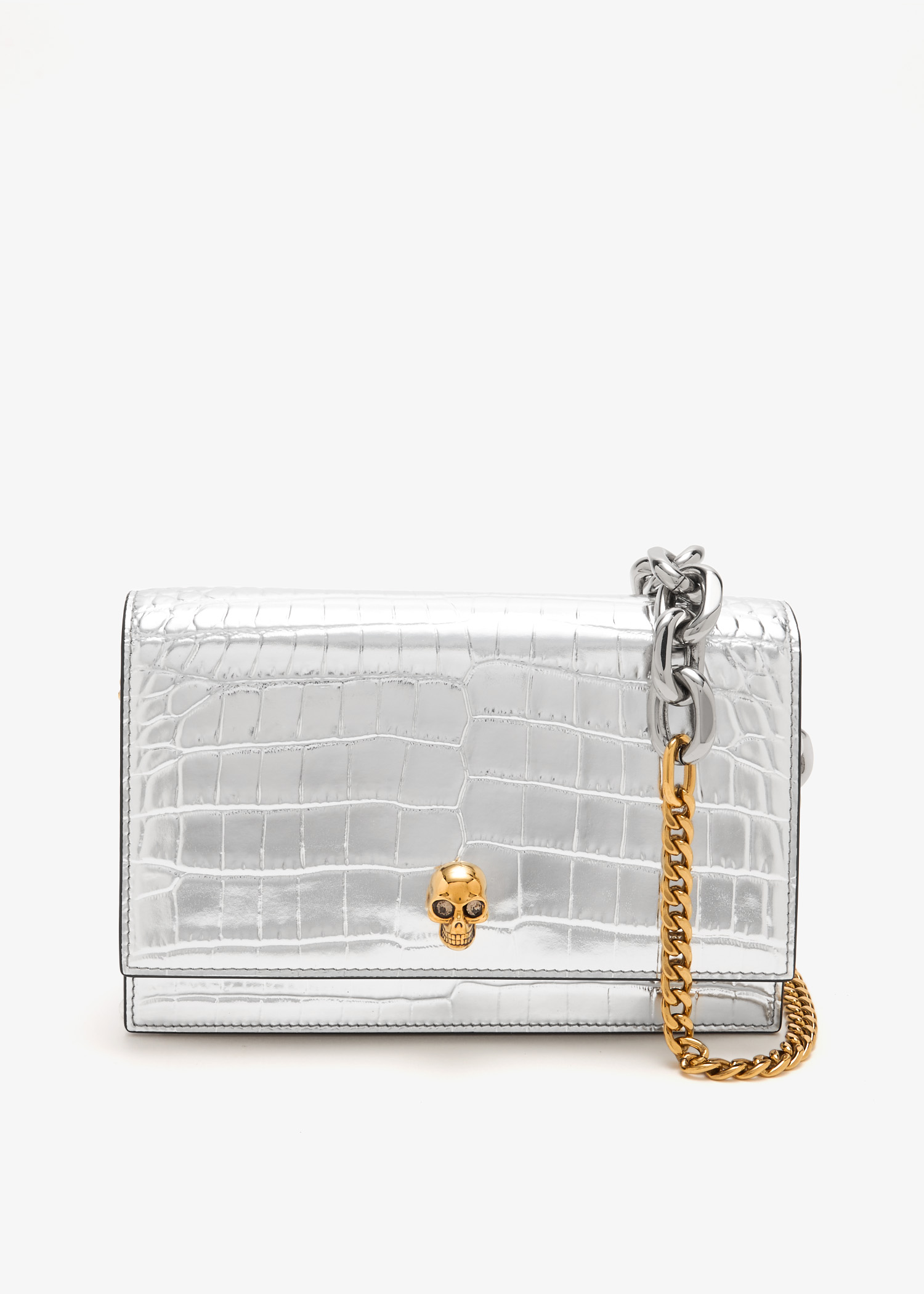 

Small Skull bag, Silver